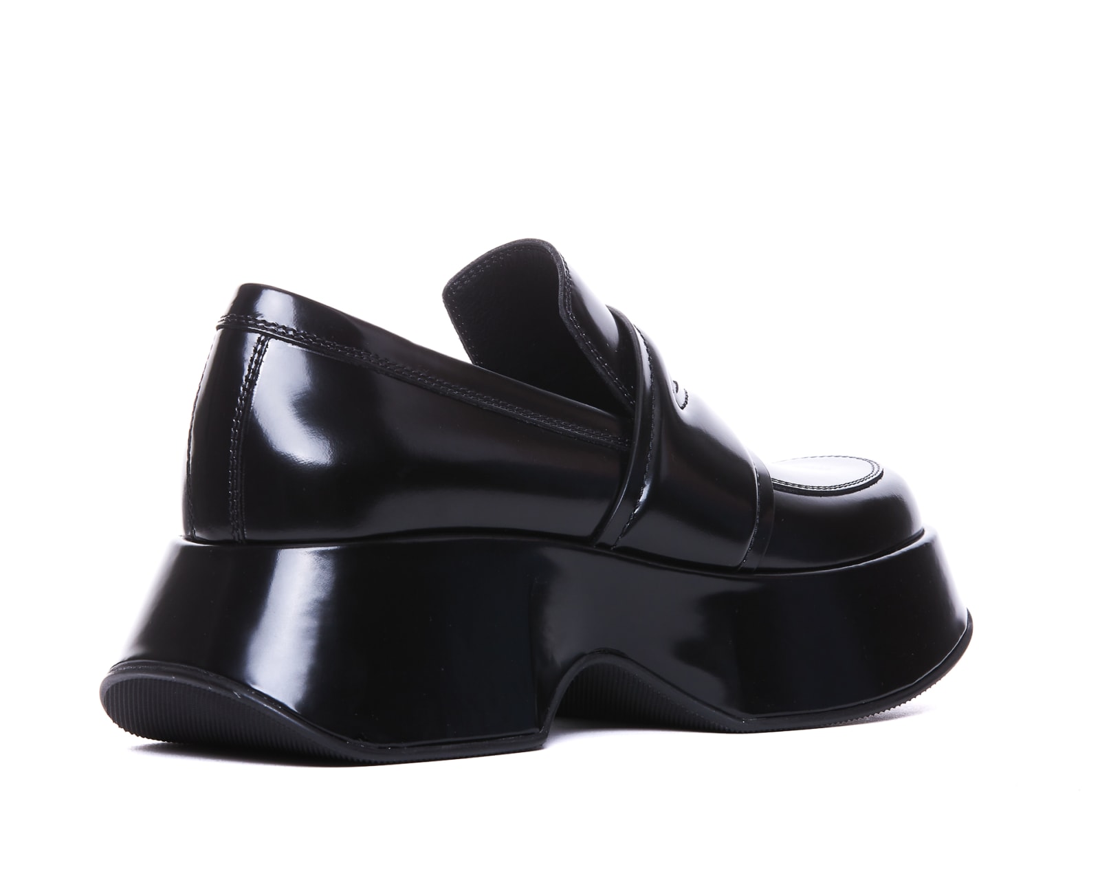 Shop Vic Matie Loafers In Black