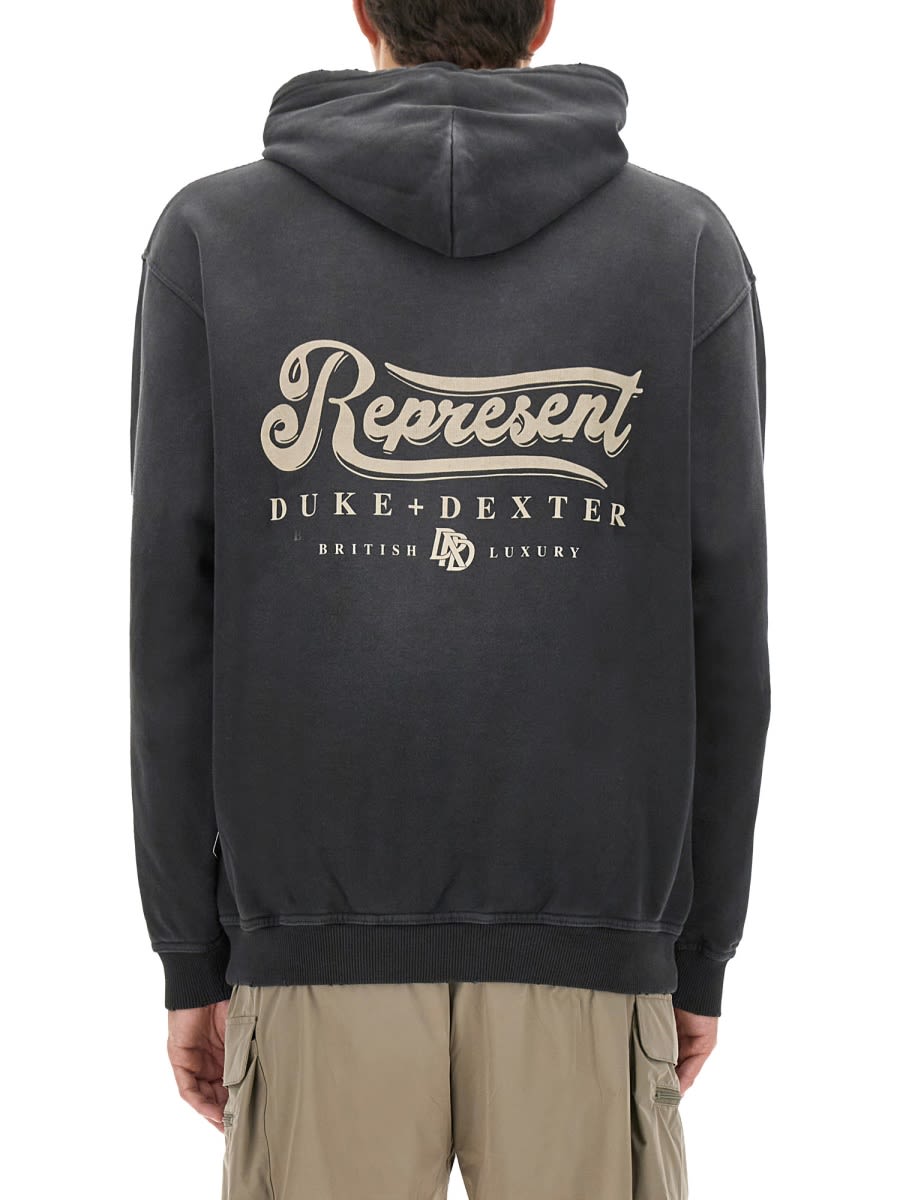 Represent British Hooded Sweatshirt With Kangaroo Pocket