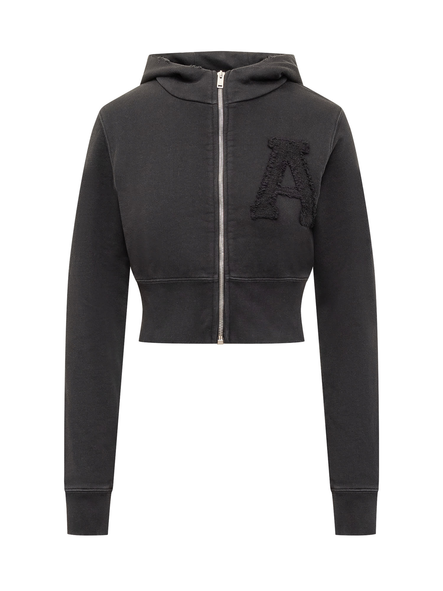 Shop Ambush Crop Hoodie In Tap Shoe