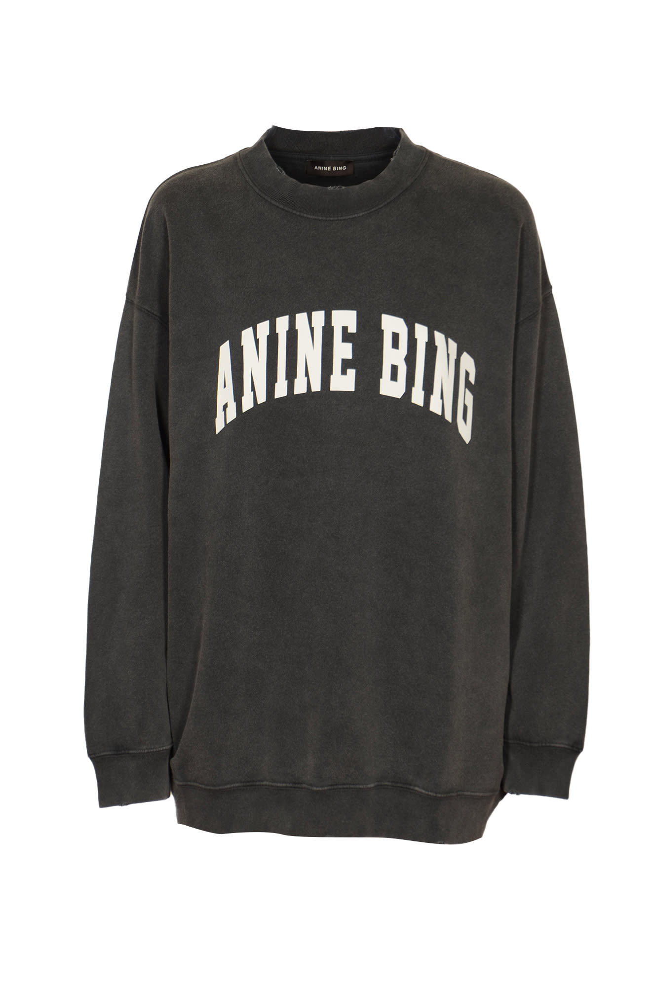 ANINE BING LOGO OVERSIZED SWEATSHIRT 