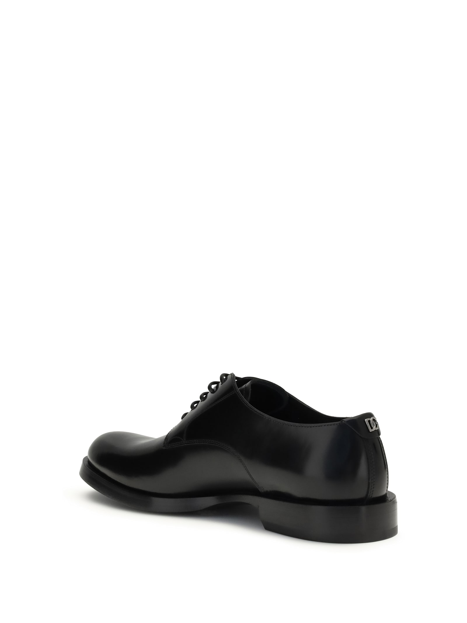 Dolce & Gabbana Derby Lace-up Shoes Lace Up Shoes Black In Black