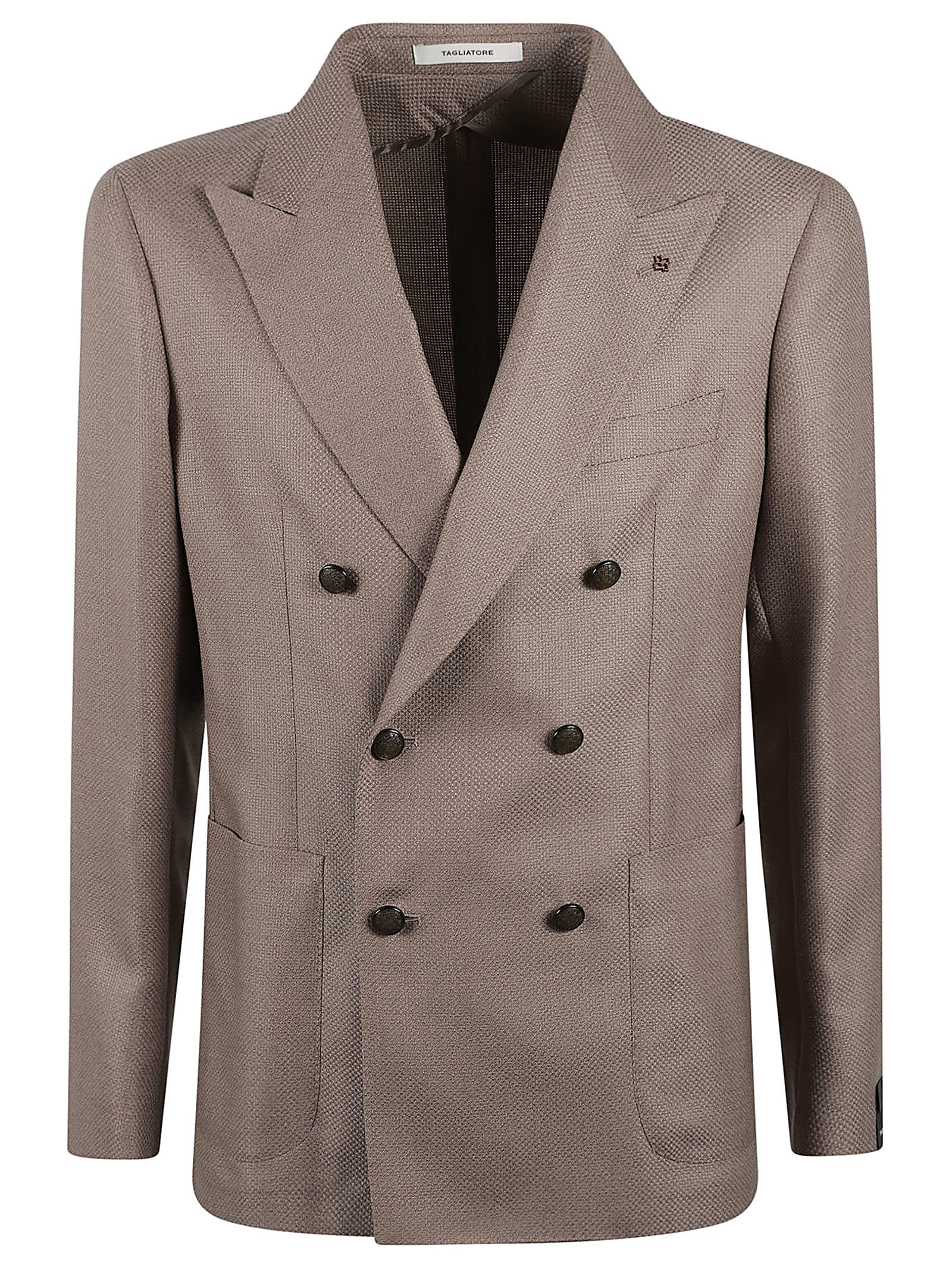 Double-breasted Buttoned Blazer