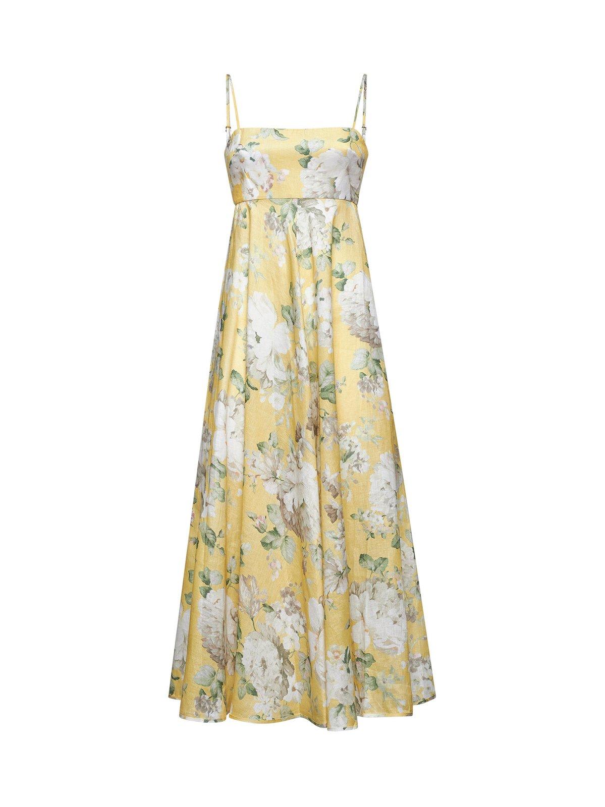 Acacia Floral Printed Midi Dress