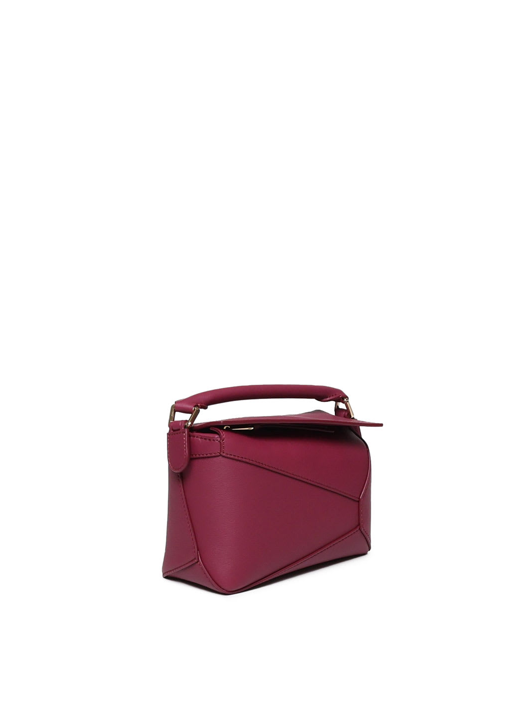 Shop Loewe Puzzle Edge Mini Bag In Crimson