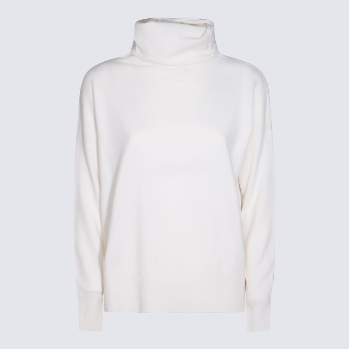 White Wool Knitwear