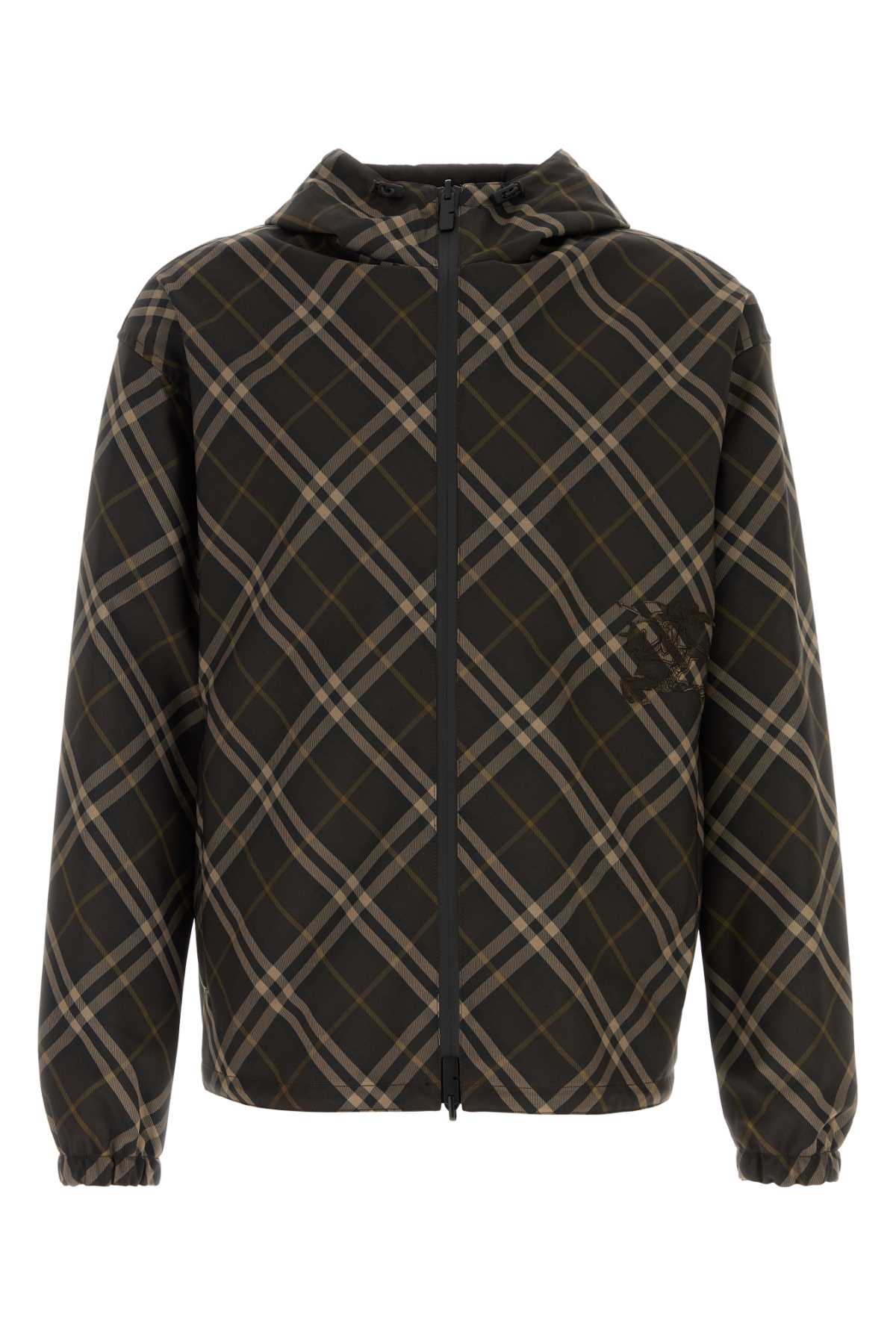 Burberry Embroidered Polyester Reversible Jacket In Multi