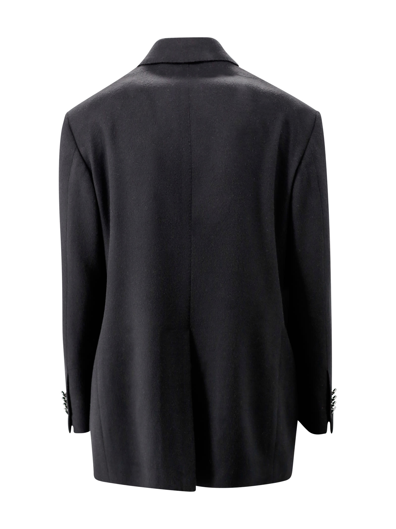 Shop Tagliatore Cashmere Blazer In Grey