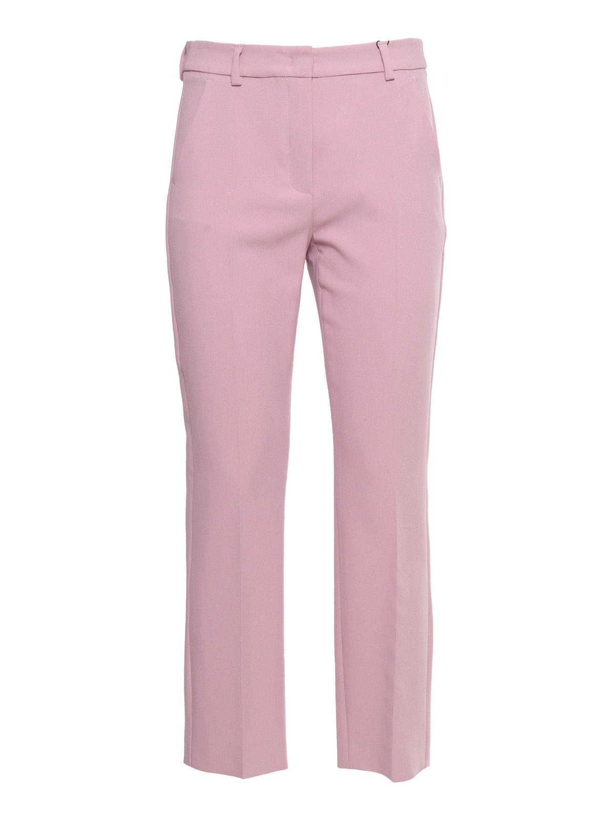 WEEKEND MAX MARA STRAIGHT FIT CROPPED TROUSERS