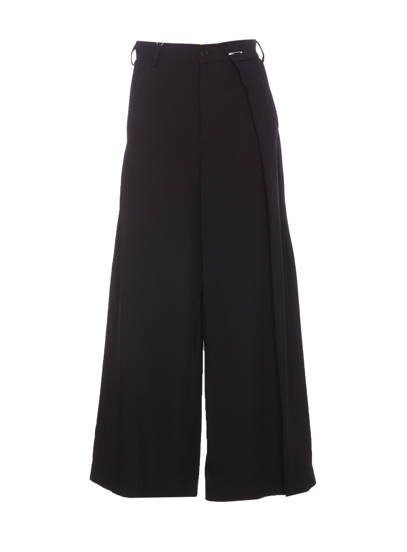 Shop Mm6 Maison Margiela Pants In Black