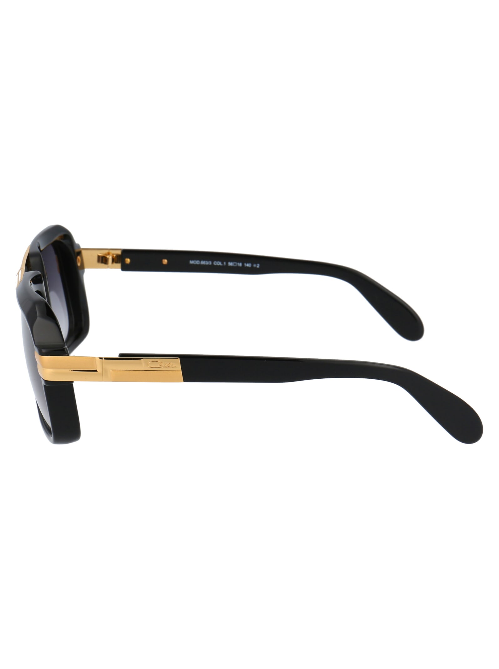 Shop Cazal Mod. 663/3 Sunglasses In 011 Black Matte