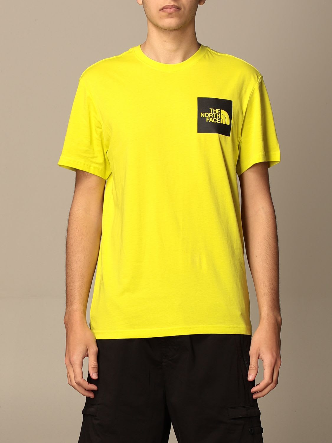 THE NORTH FACE T-SHIRT IN COTTON WITH PRINT,NF00CEQ5 JE3