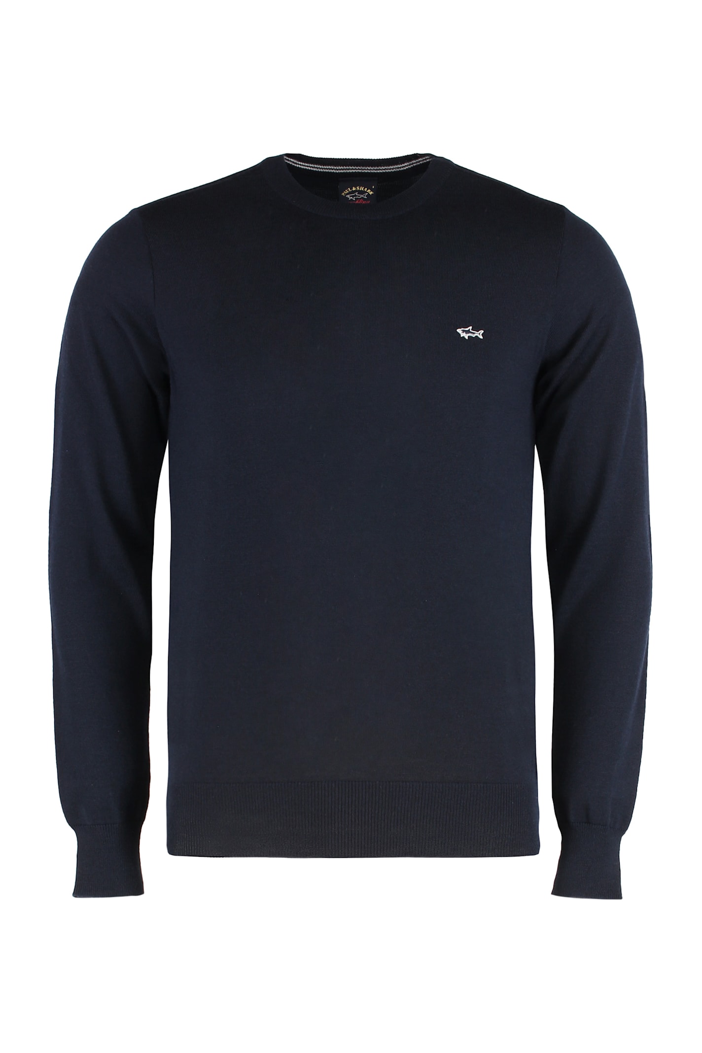 Paul&shark Virgin Wool Sweater In Blue