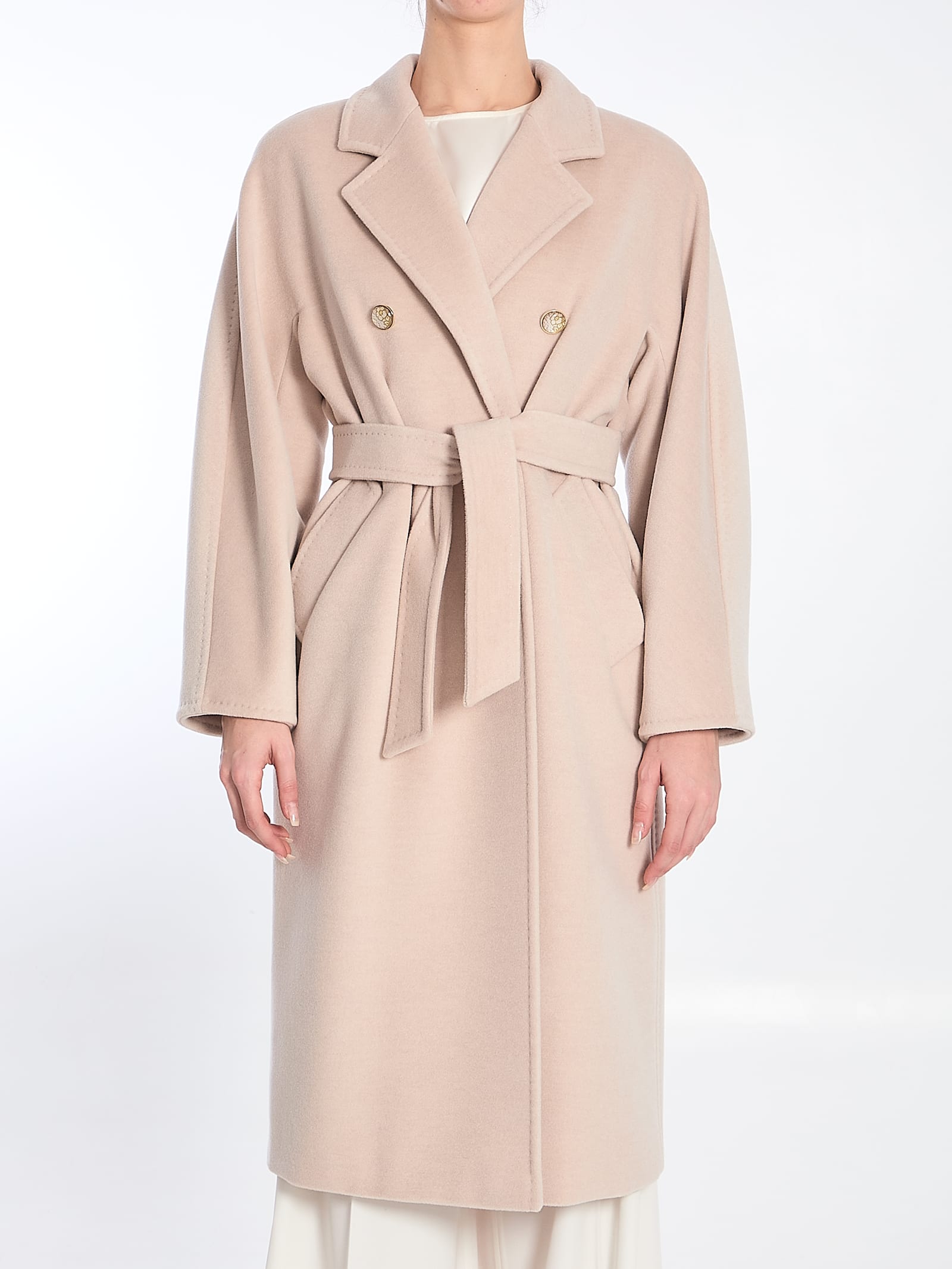 Max Mara Women 101801 Icon Special Edition Coat In Neutral