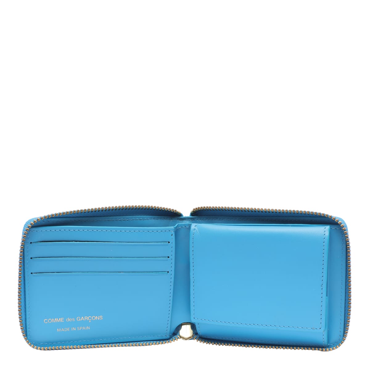 Shop Comme Des Garçons Line B Wallet In Blue