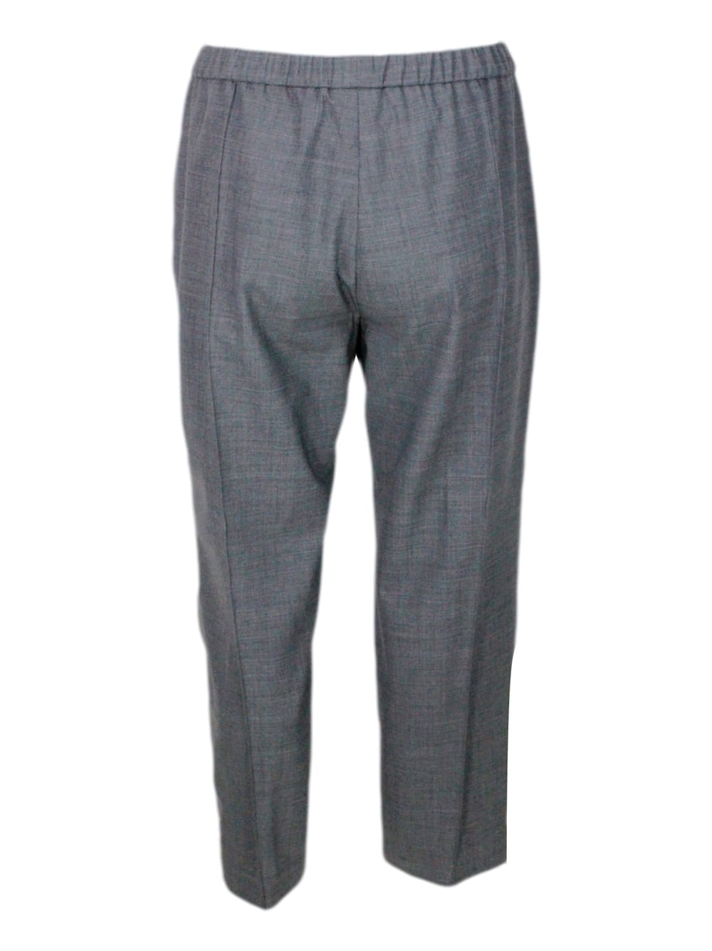 Shop Fabiana Filippi Pants In Grey