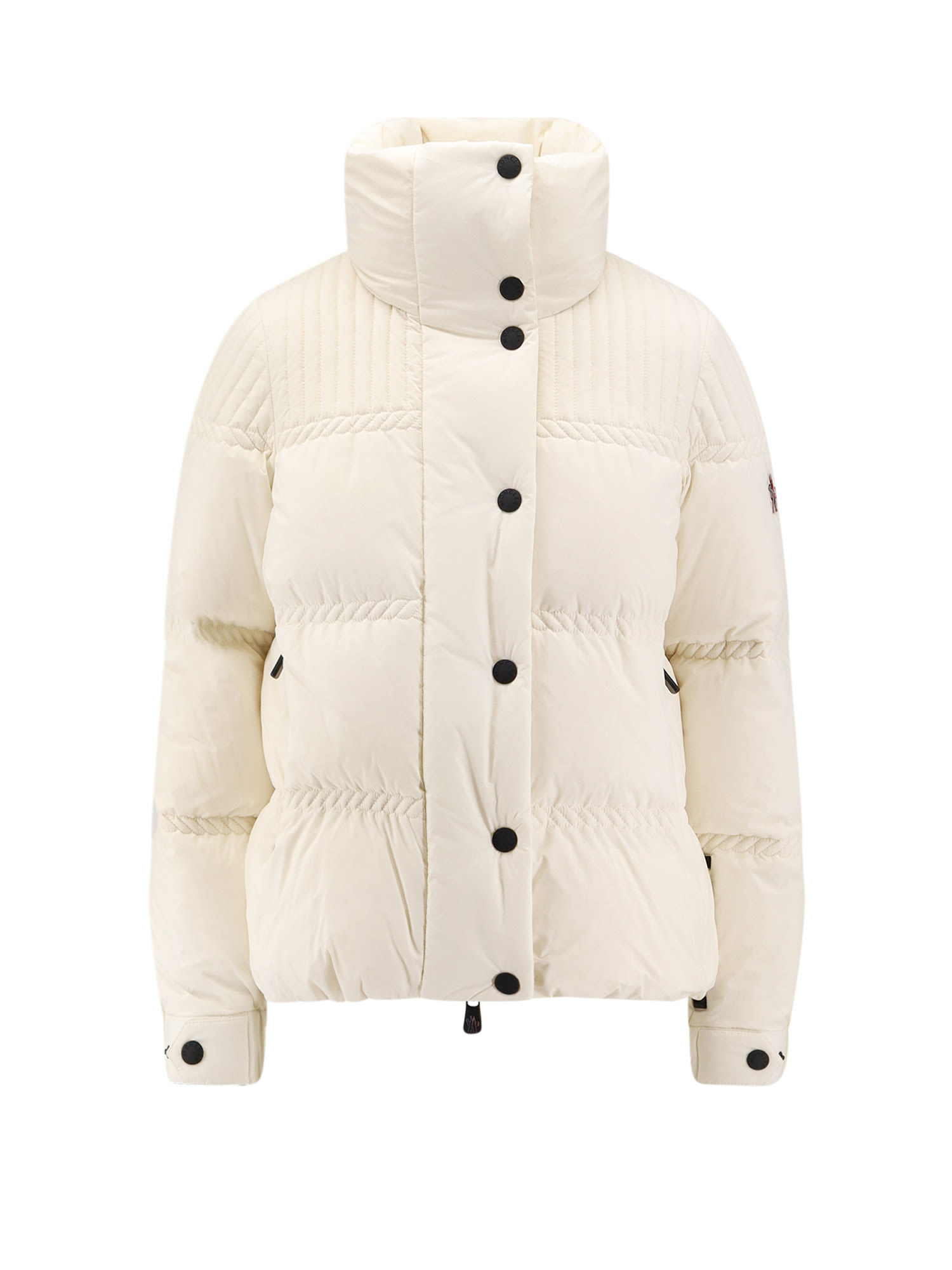 Moncler Anglin Nylon Down Jacket In White