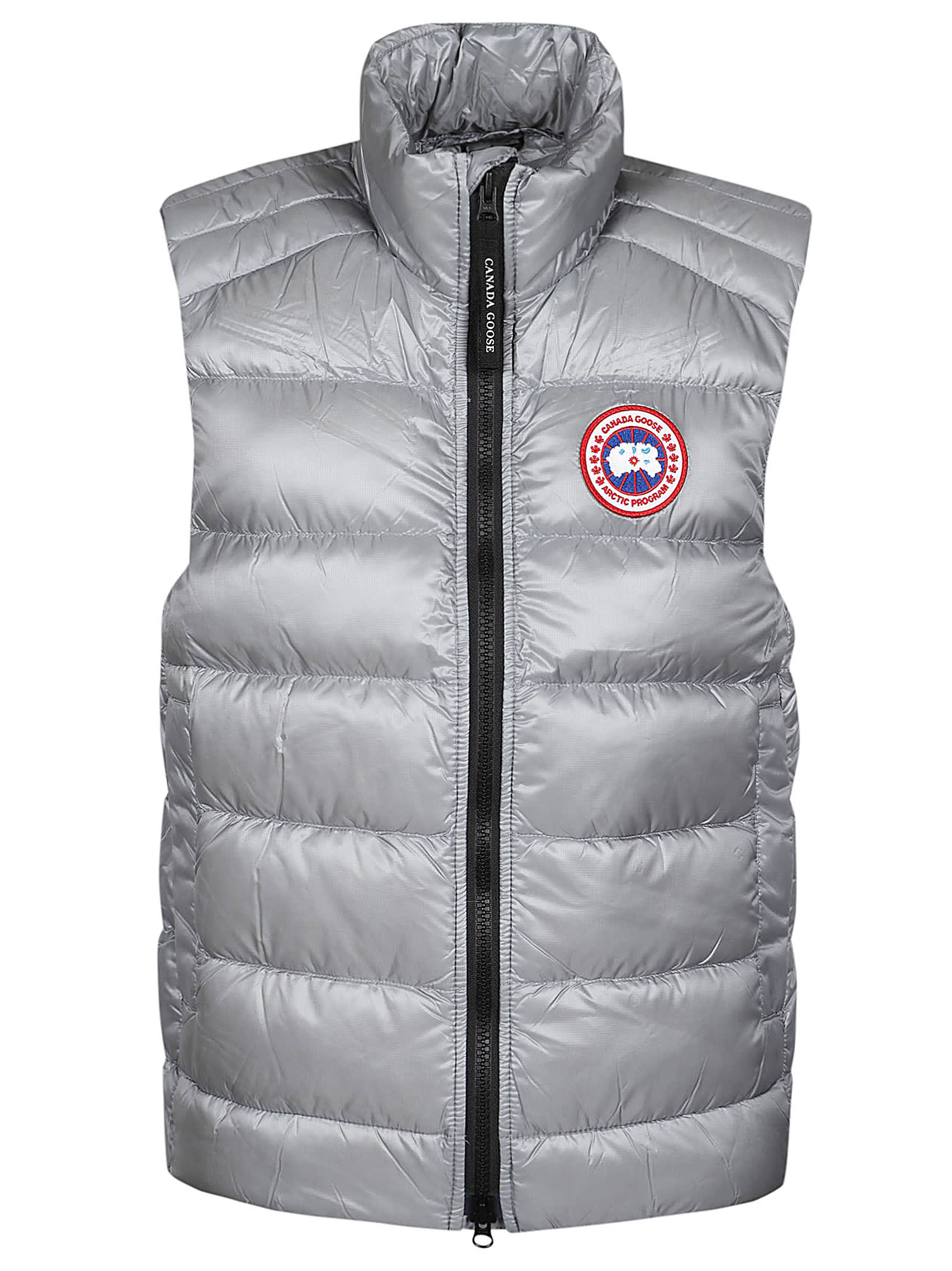 Shop Canada Goose Crofton Vest In Boulder Grey