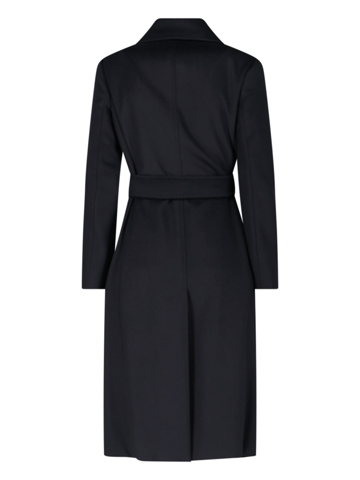 Max Mara Bcollag Robe Coat In Black