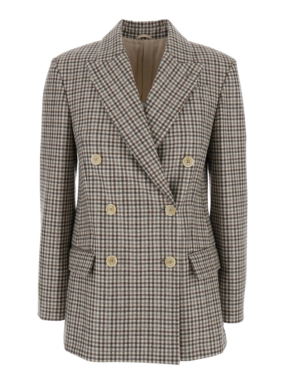 Brown Wool Blazer