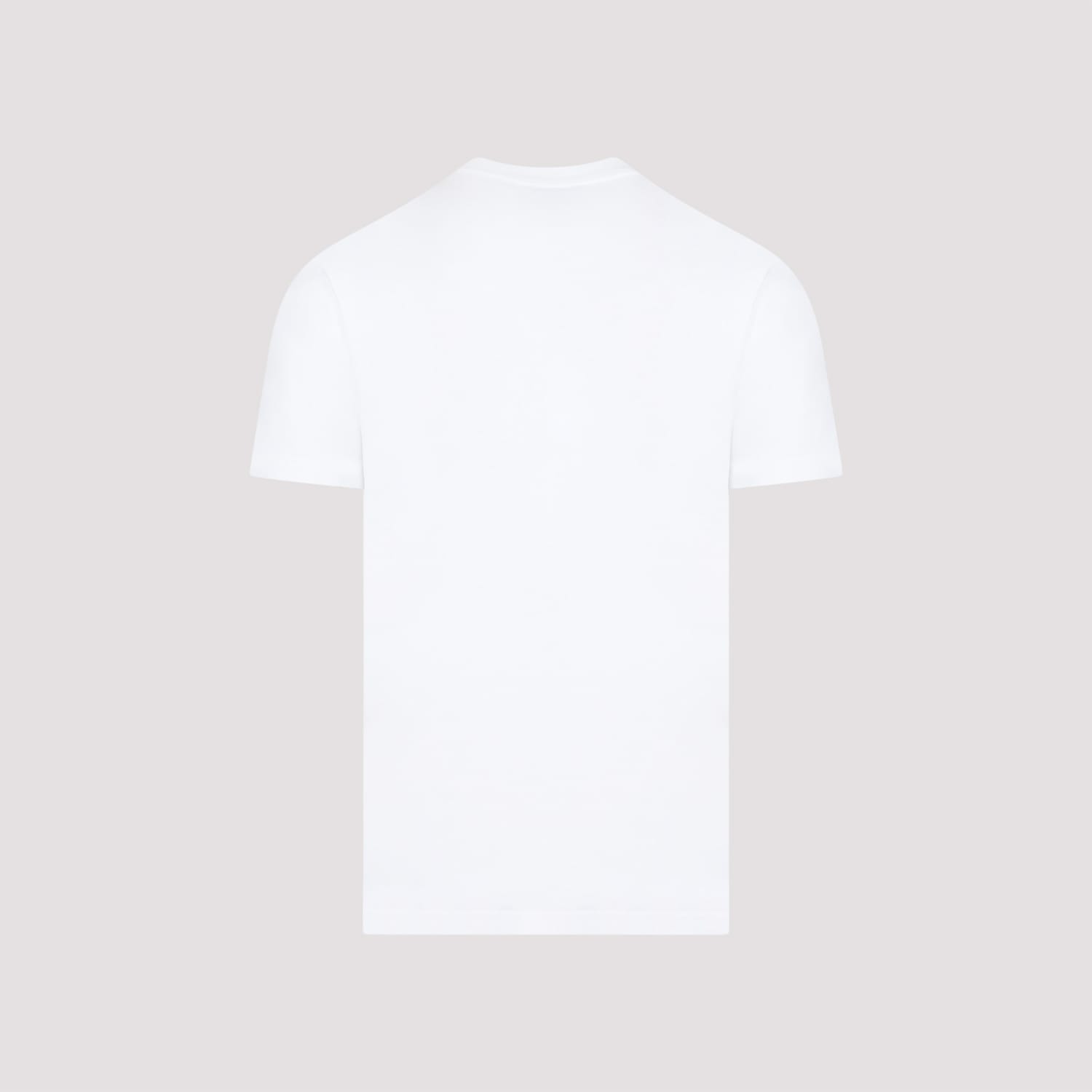 Shop Dunhill Ad Insignia Cotton T-shirt In White