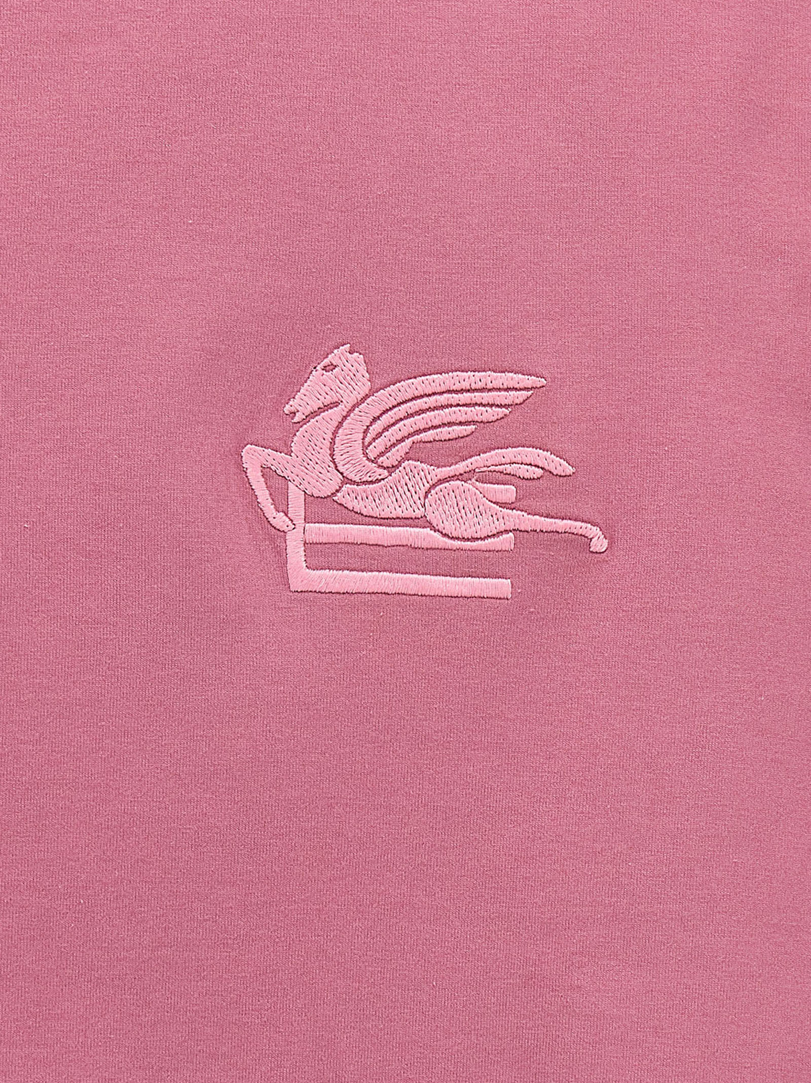 Shop Etro Embroidered Logo T-shirt