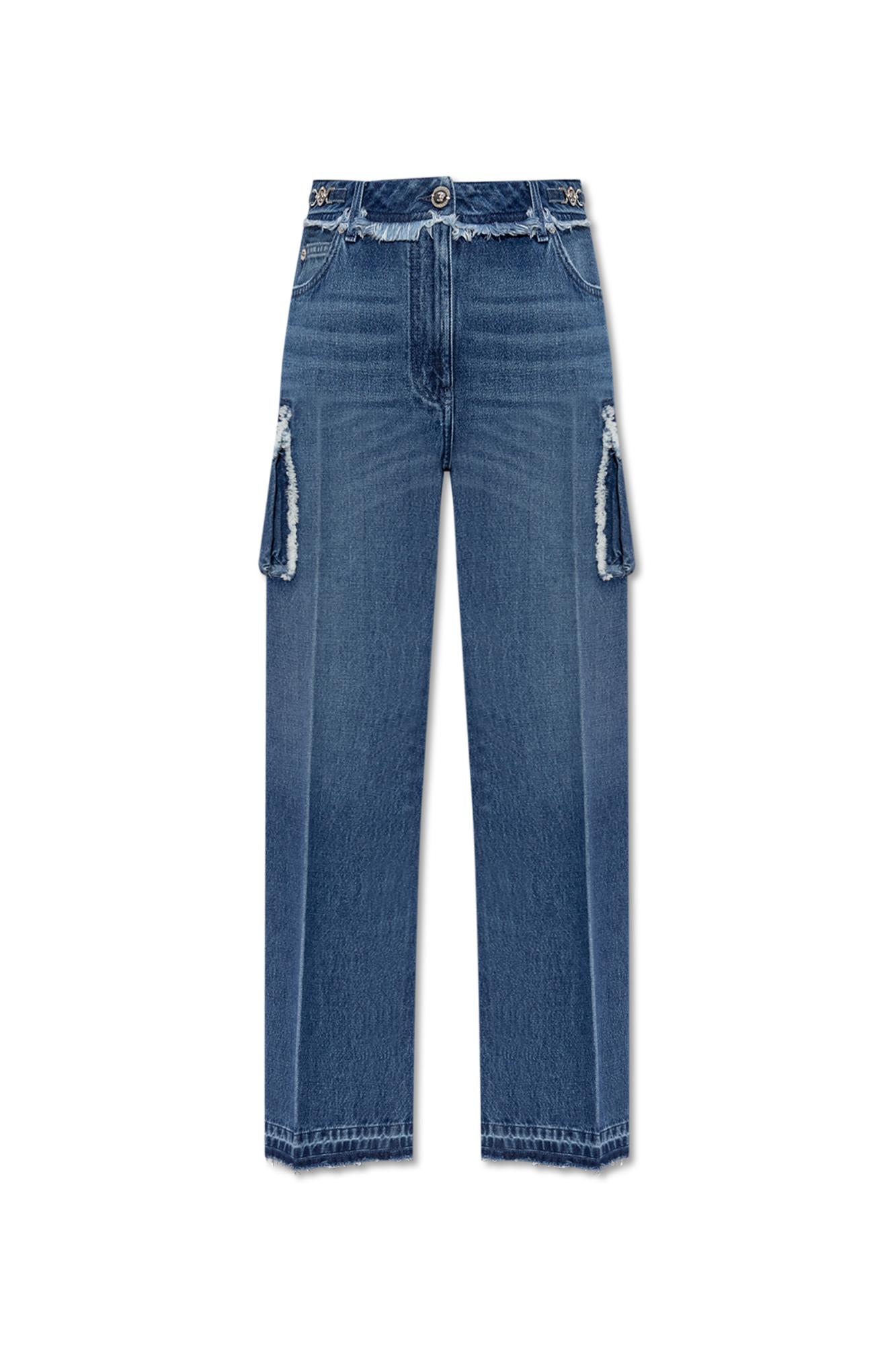 Versace Cargo Style Jeans