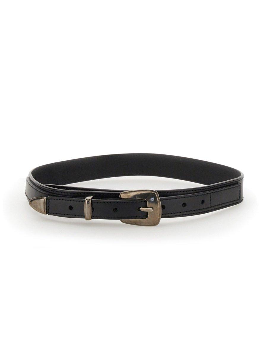 LEMAIRE WESTERN-STYLE FRONT BUCKLED BELT