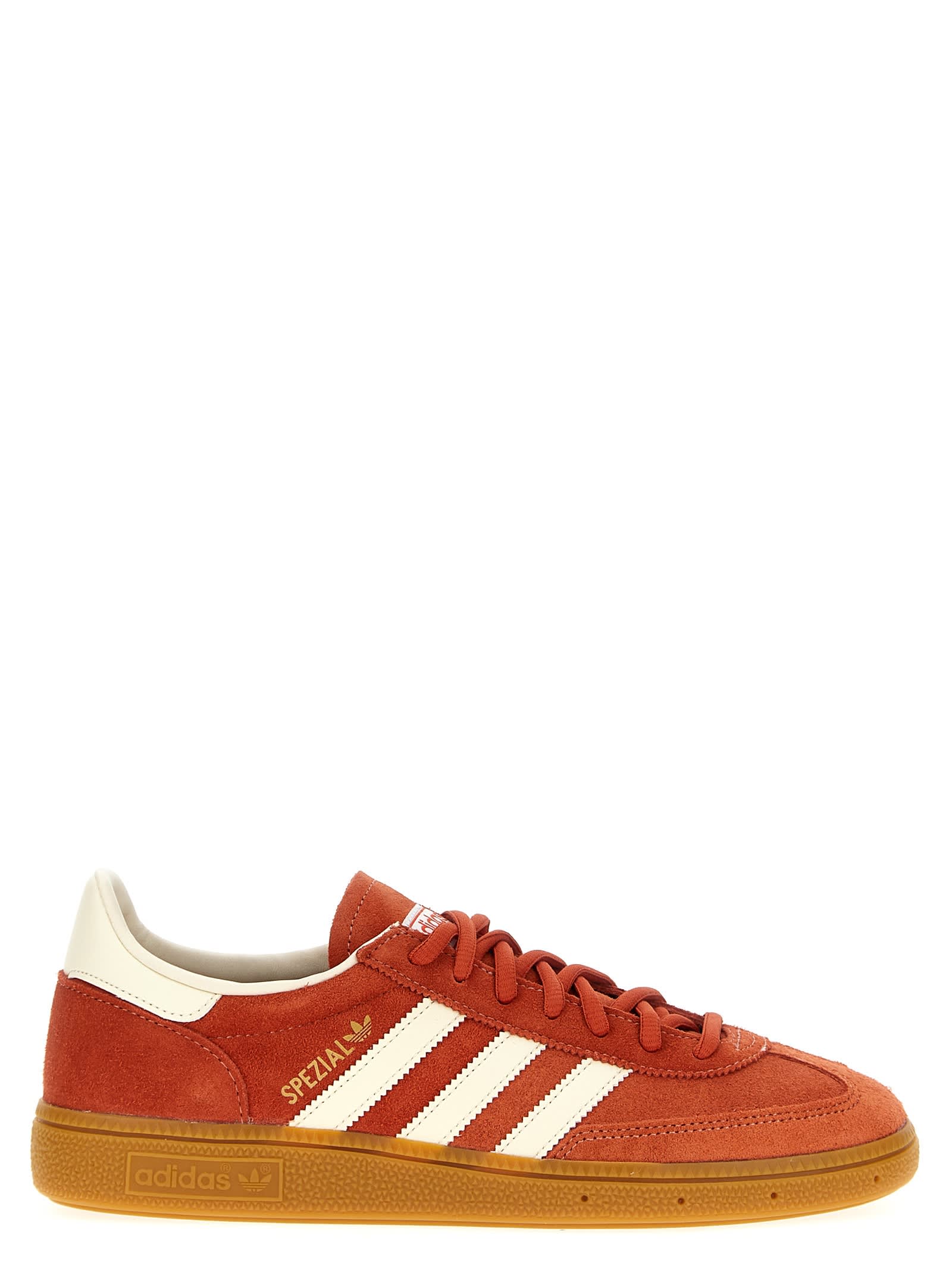 Shop Adidas Originals Handball Spezial Sneakers In Orange