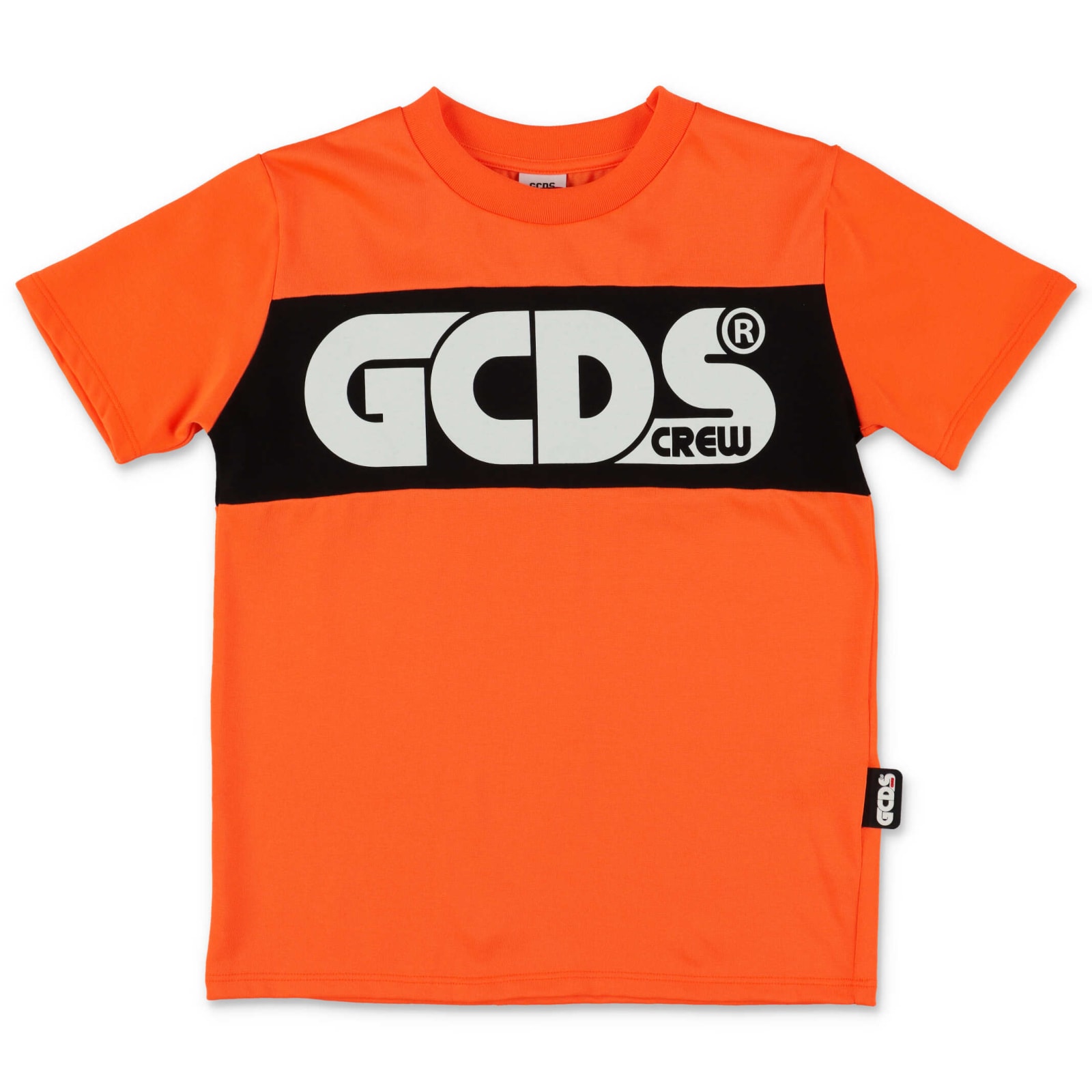 Gcds Kids' T-shirt In Arancio