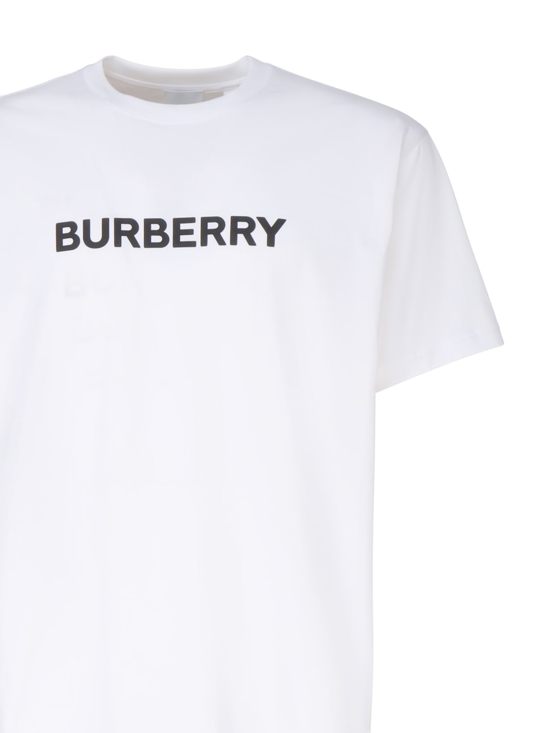 Shop Burberry T-shirt With Print In White