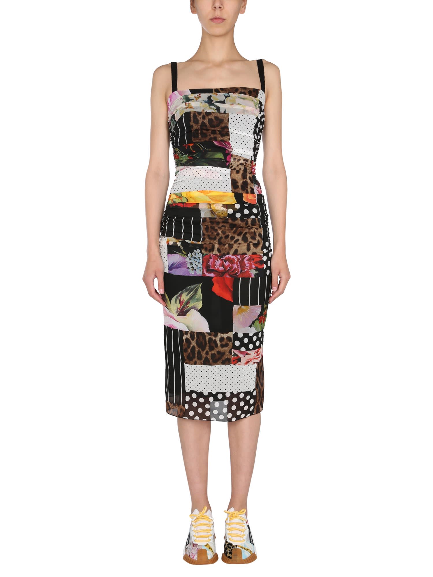 Dolce & Gabbana Dress With Patchwork