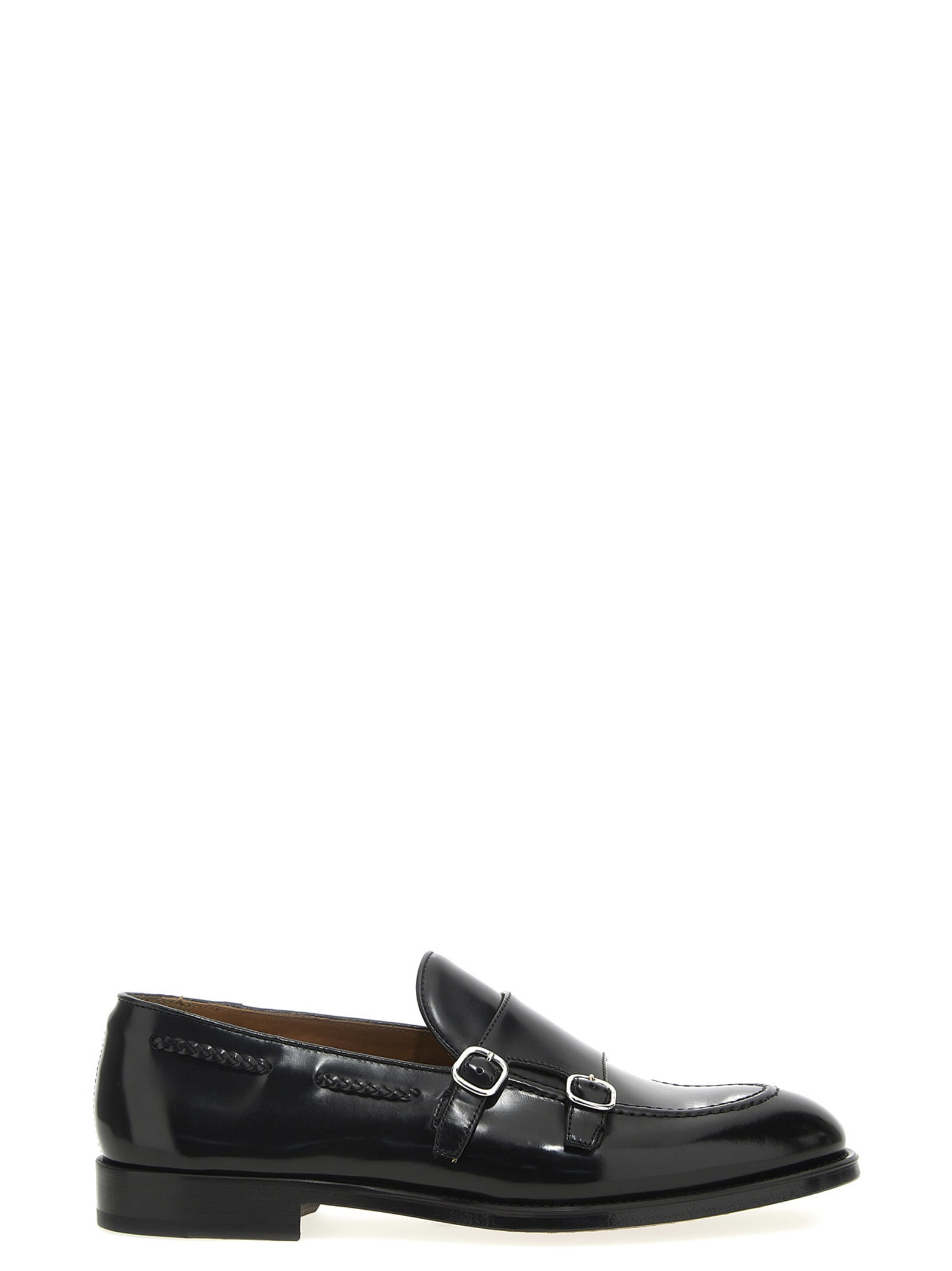 Doucal’s Leather Monk-strap Shoes