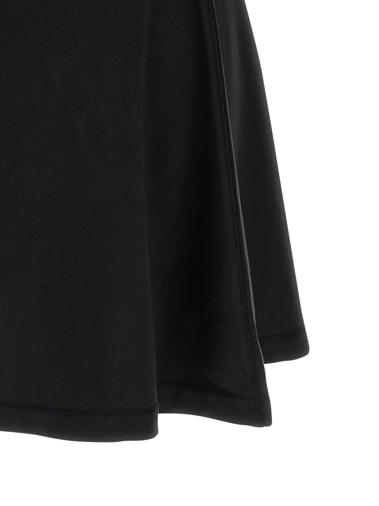 Diesel Mini Dress With Spaghetti Straps And Scoop Neck In Black