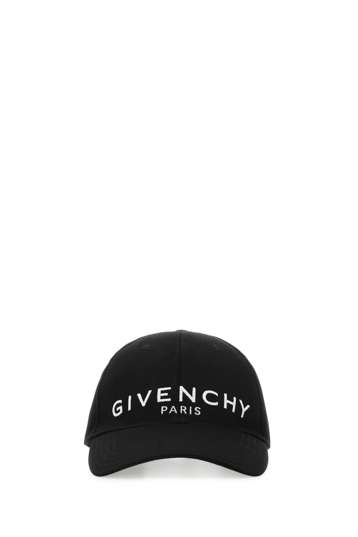 Shop Givenchy Black Cotton Blend Baseball Cap