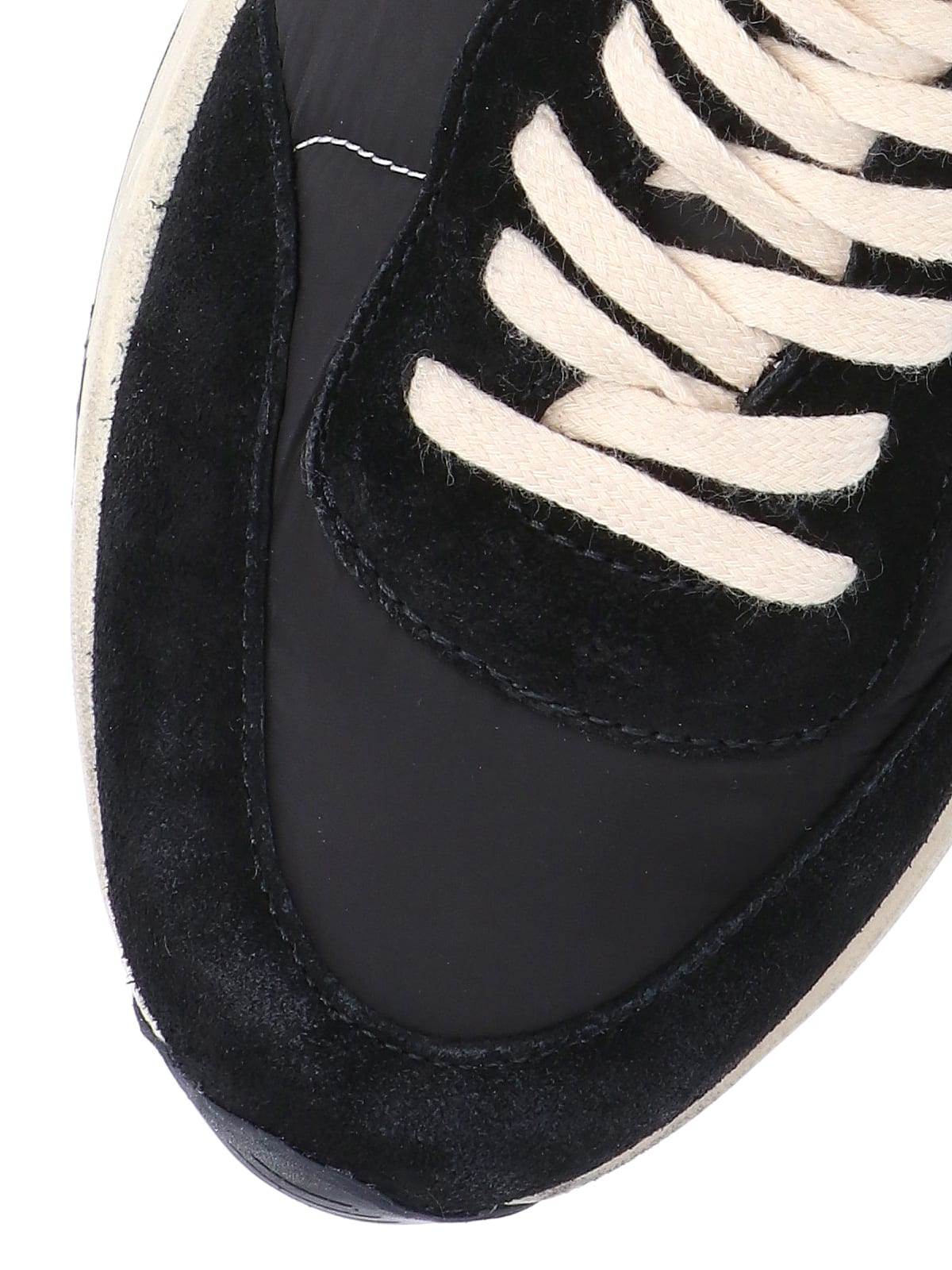 Golden Goose Running Sole Sneakers In Black
