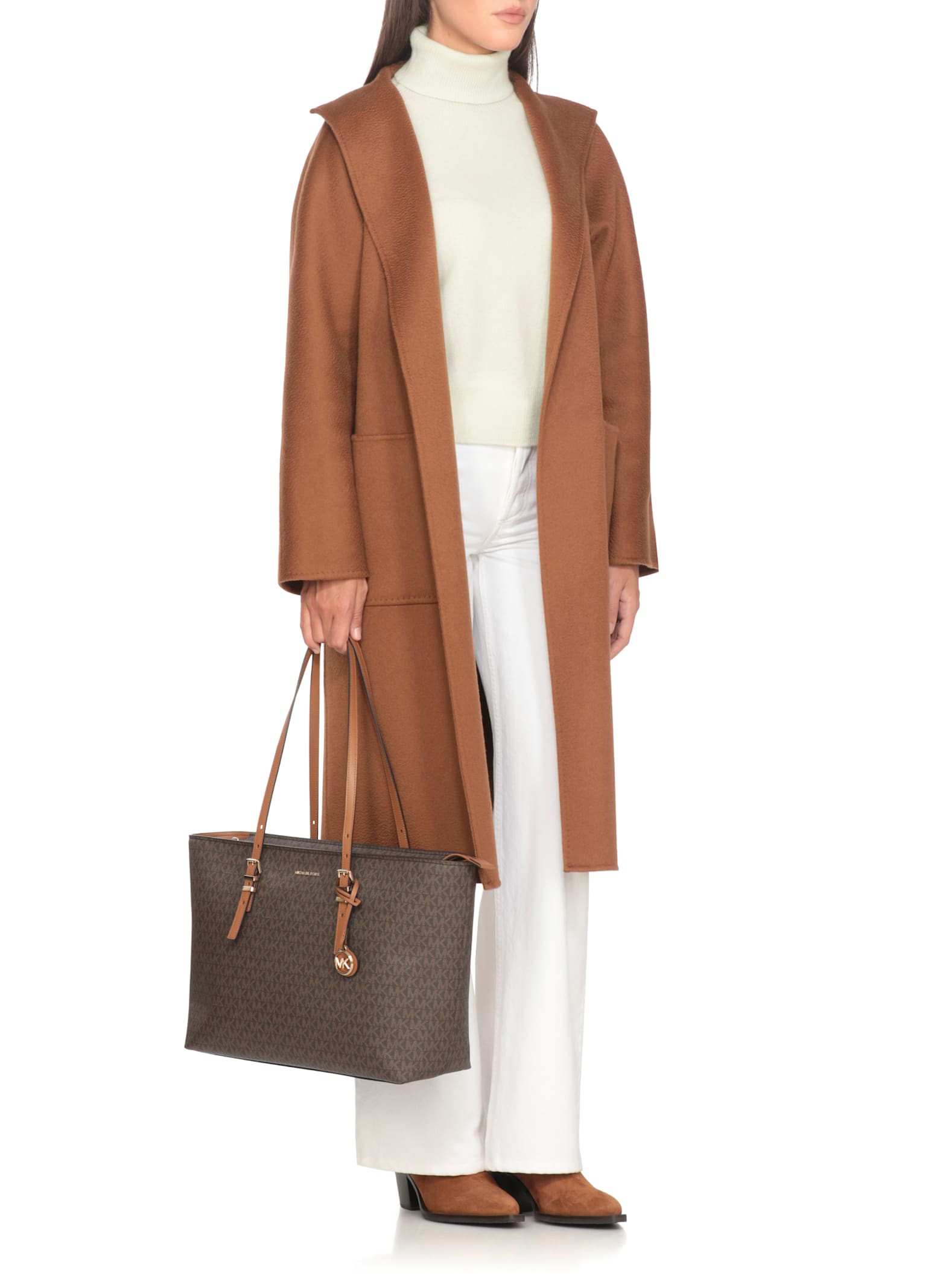 Michael Michael Kors Quinn Bag In Brown
