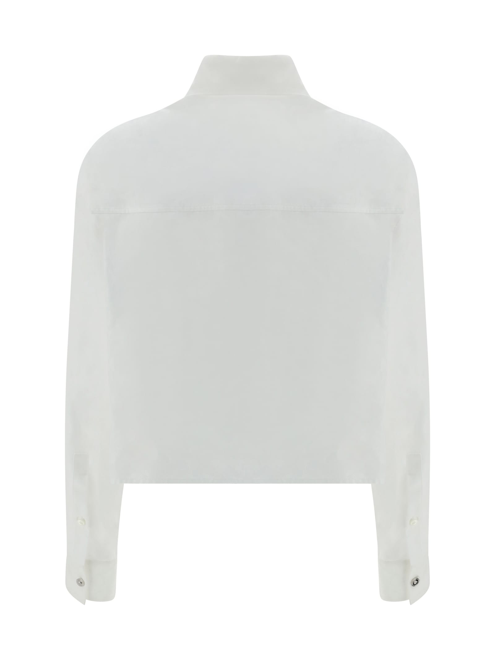 Shop Versace Shirt In White