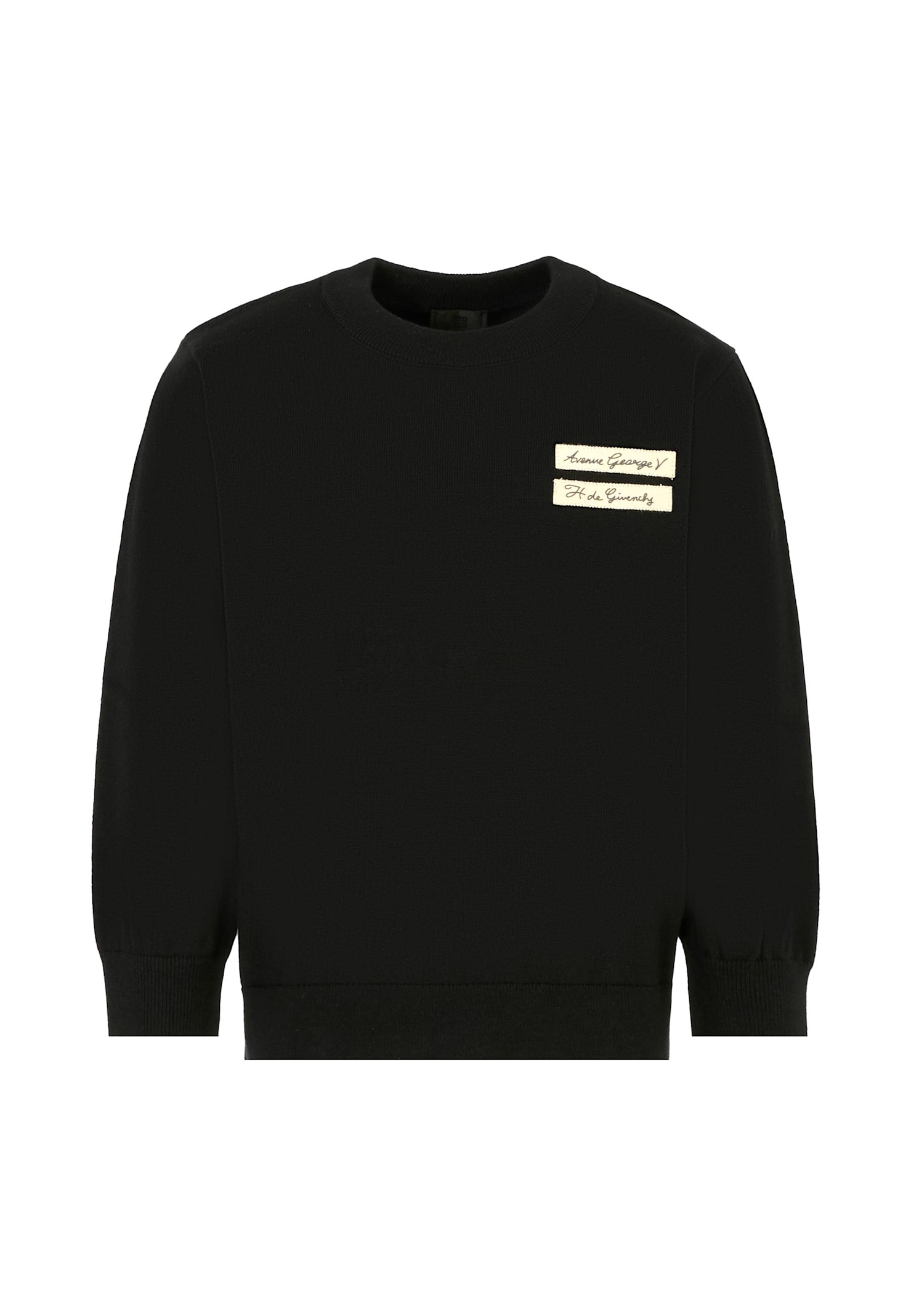 Givenchy Black Sweater For Boy With Logo In Black