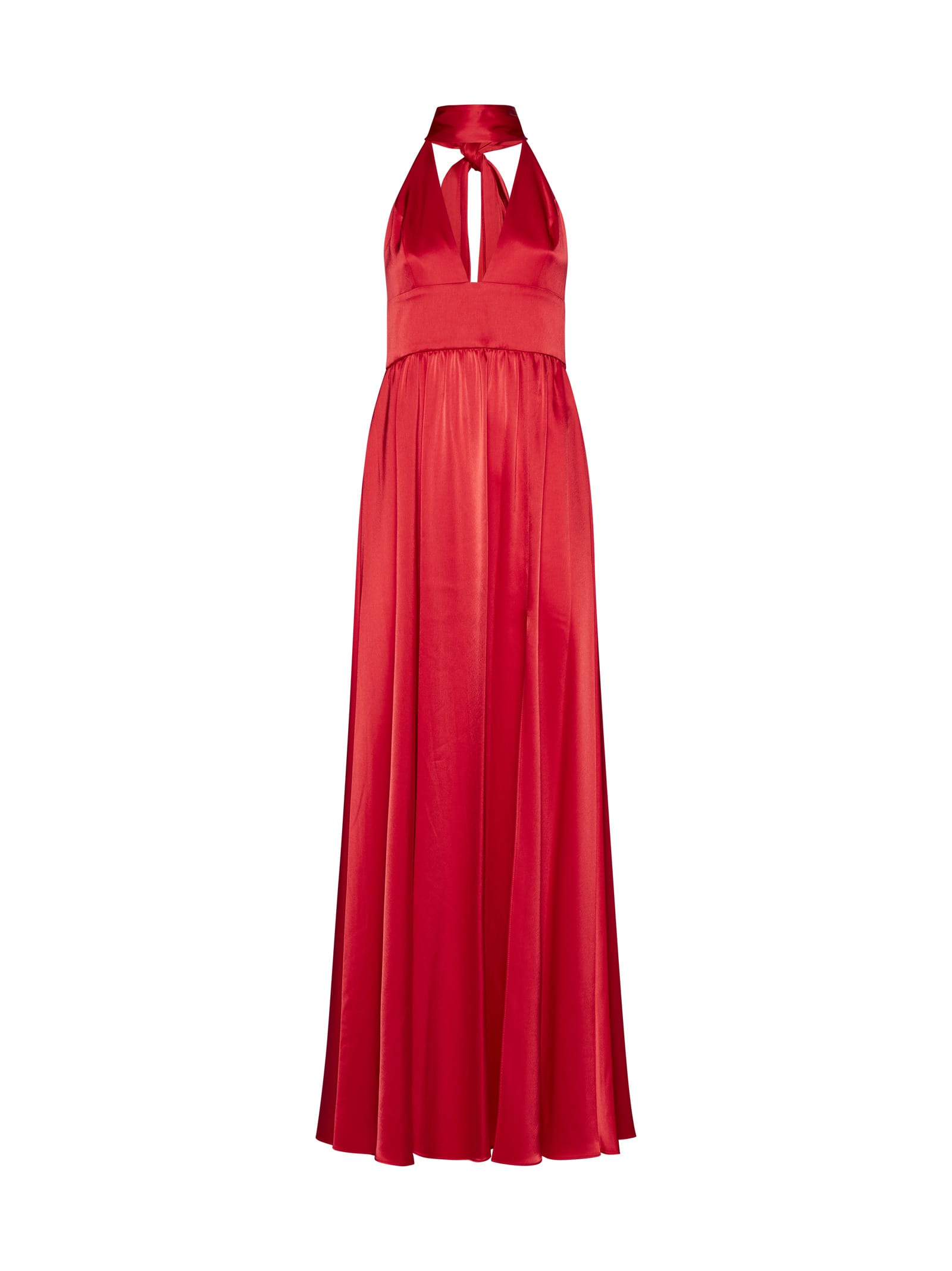 Shop Alice And Olivia Dress In Bright Ruby