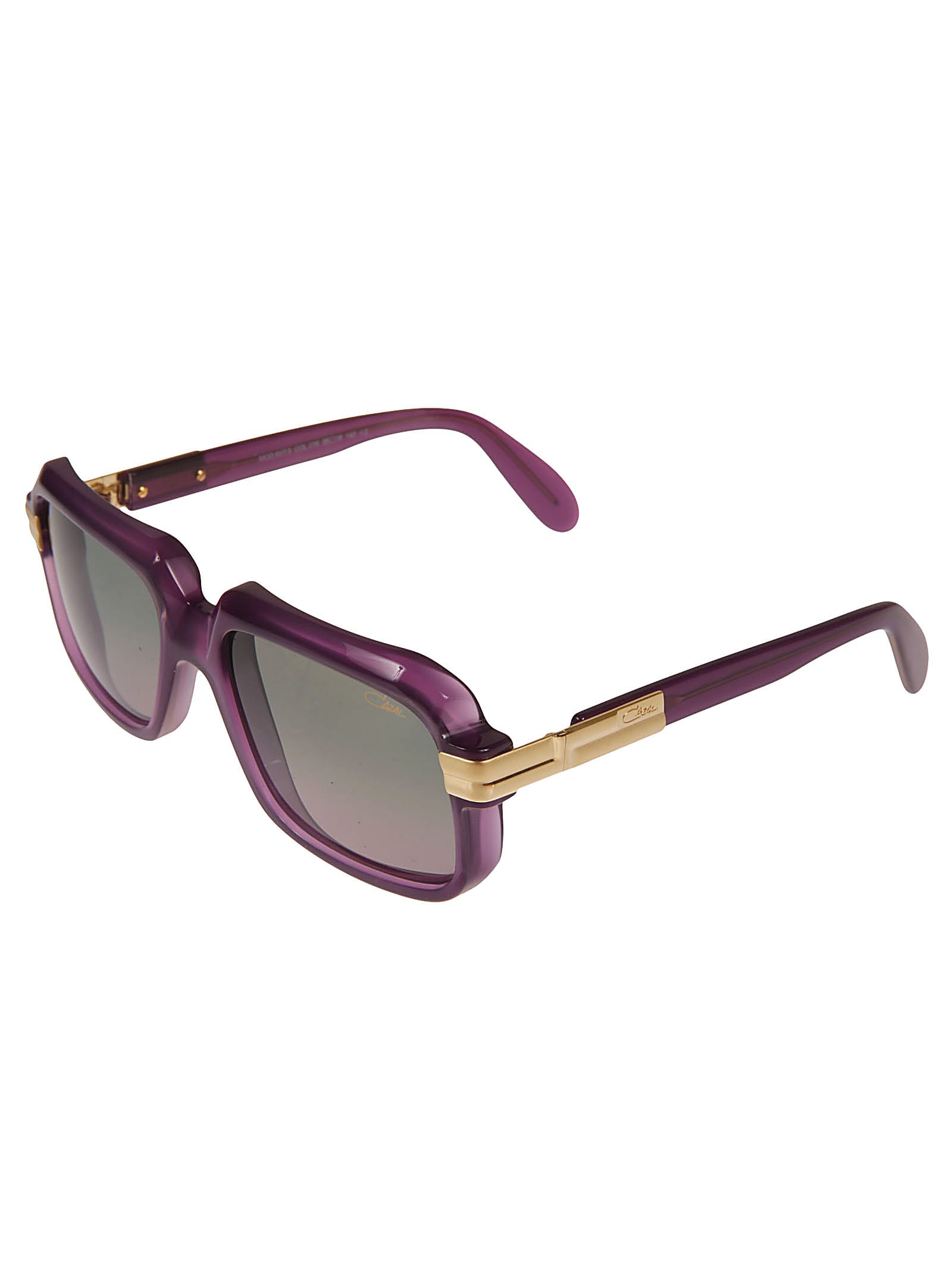 Shop Cazal Square Frame Sunglasses In Violet