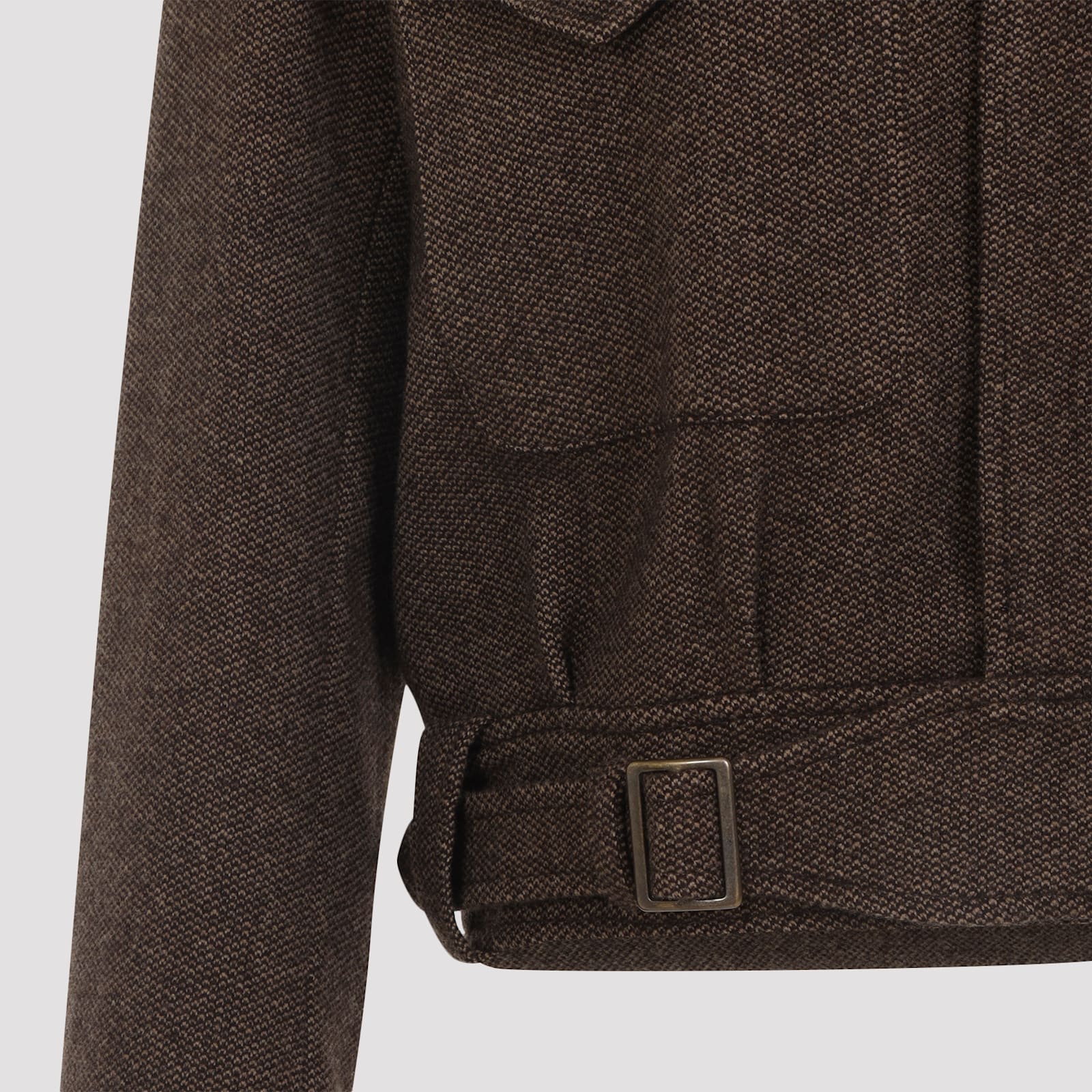 Ralph Lauren Maddison Bomber In Brown
