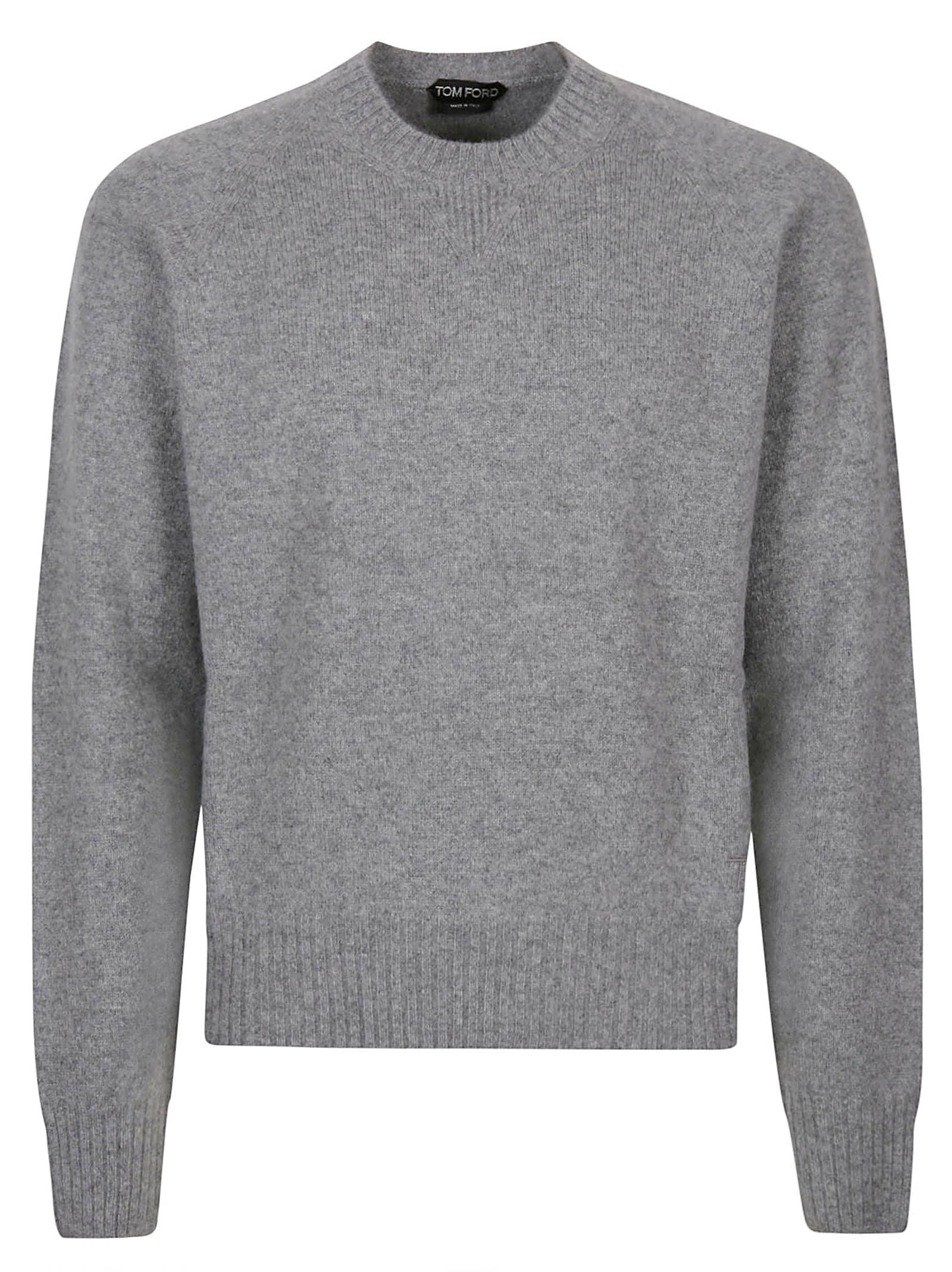 Shop Tom Ford Sweater In Light Grey