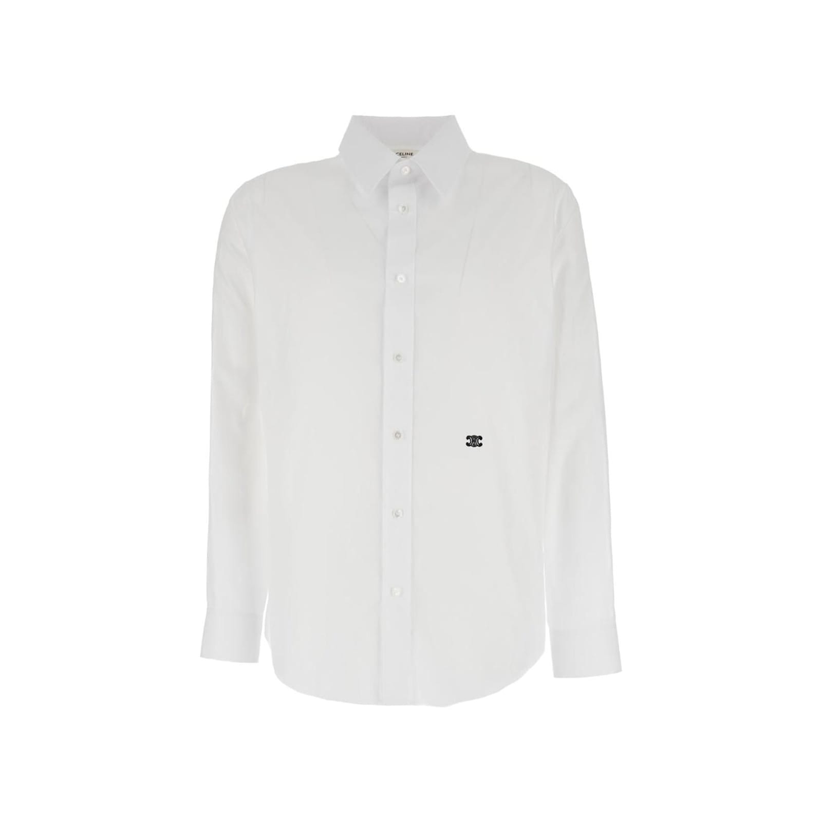 Céline Cotton Poplin Loose Shirt