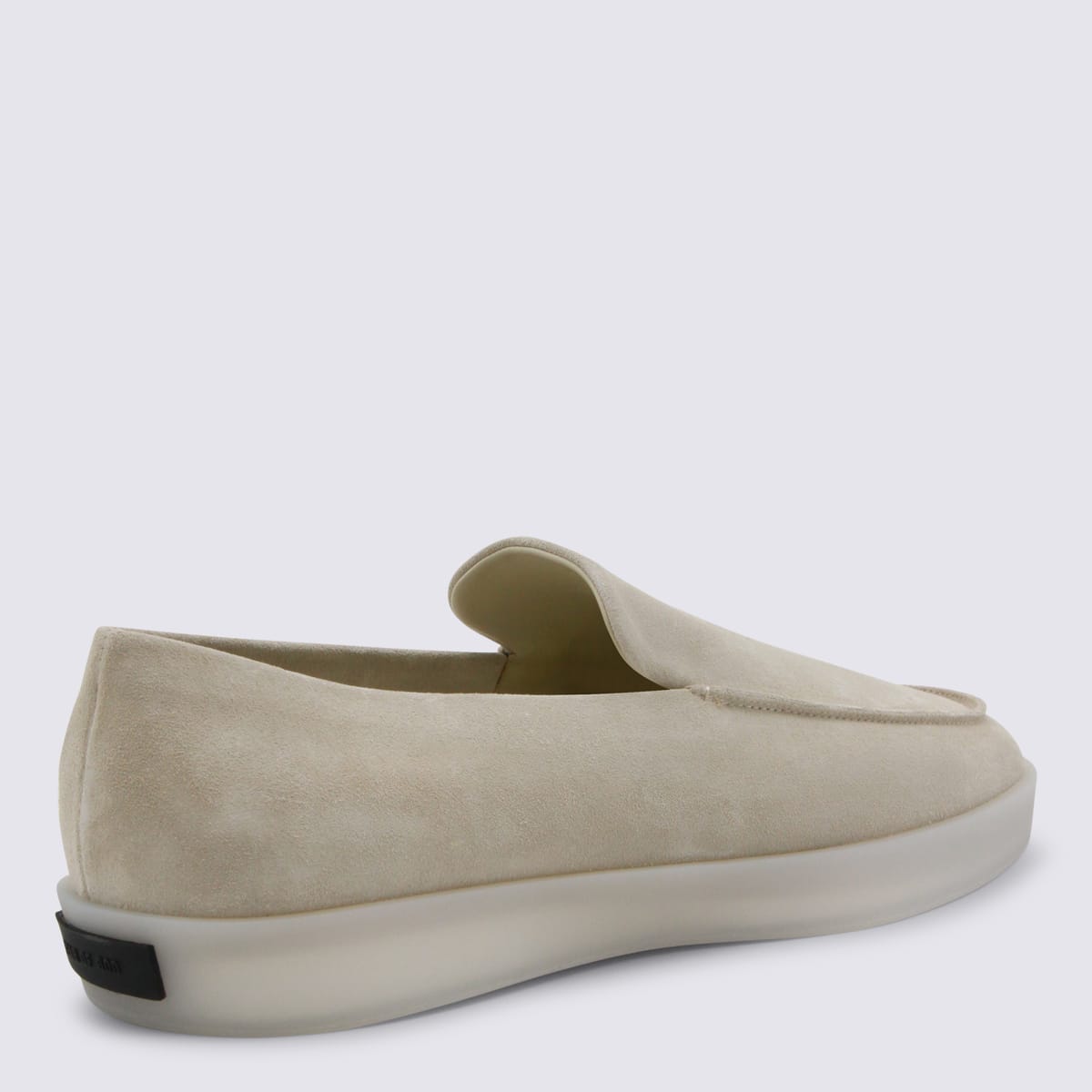 Fear Of God Beige Leather Sneakers In Brown