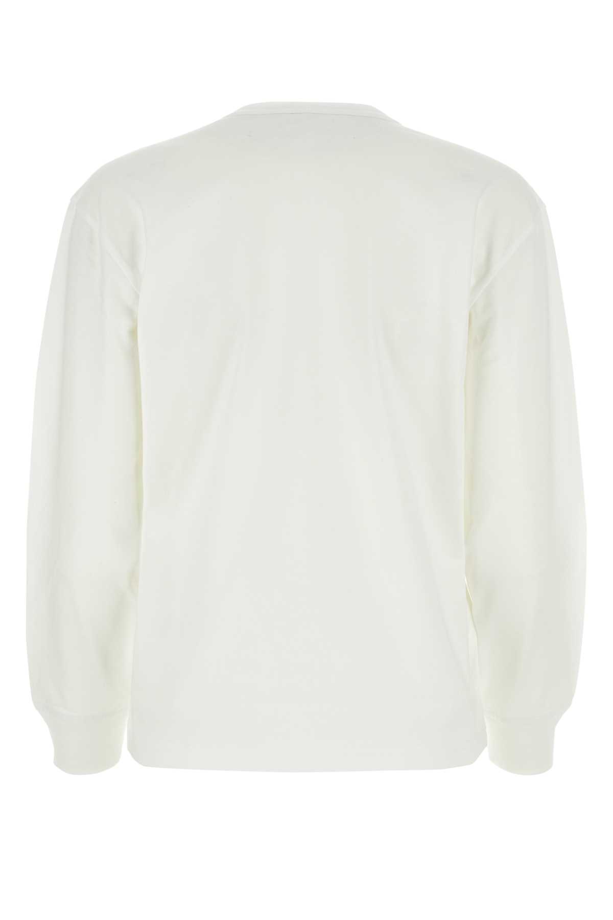 Alexander Wang T White Cotton T-shirt In 100