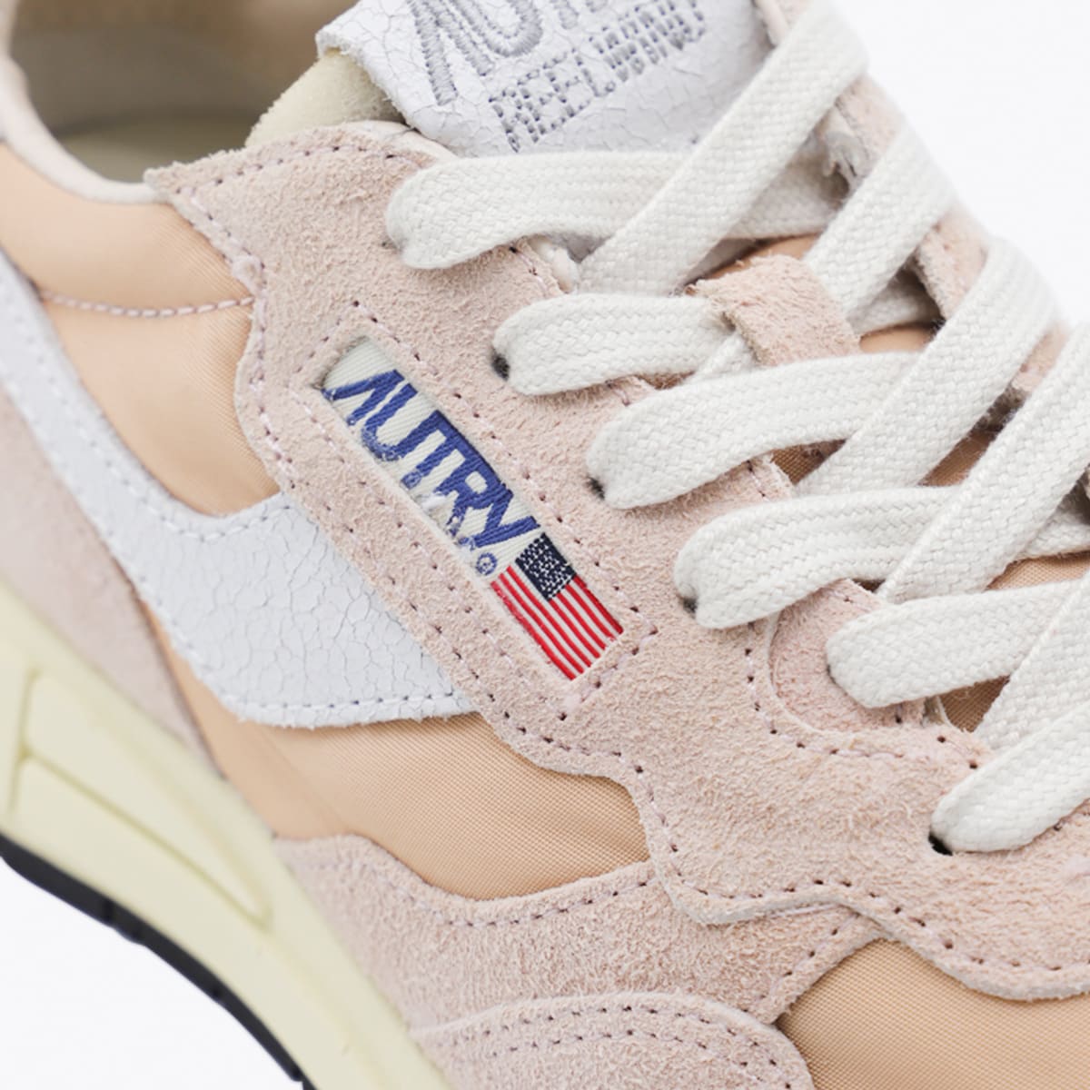 Autry Multicolor Fabric And Suede Reelwind Sneakers