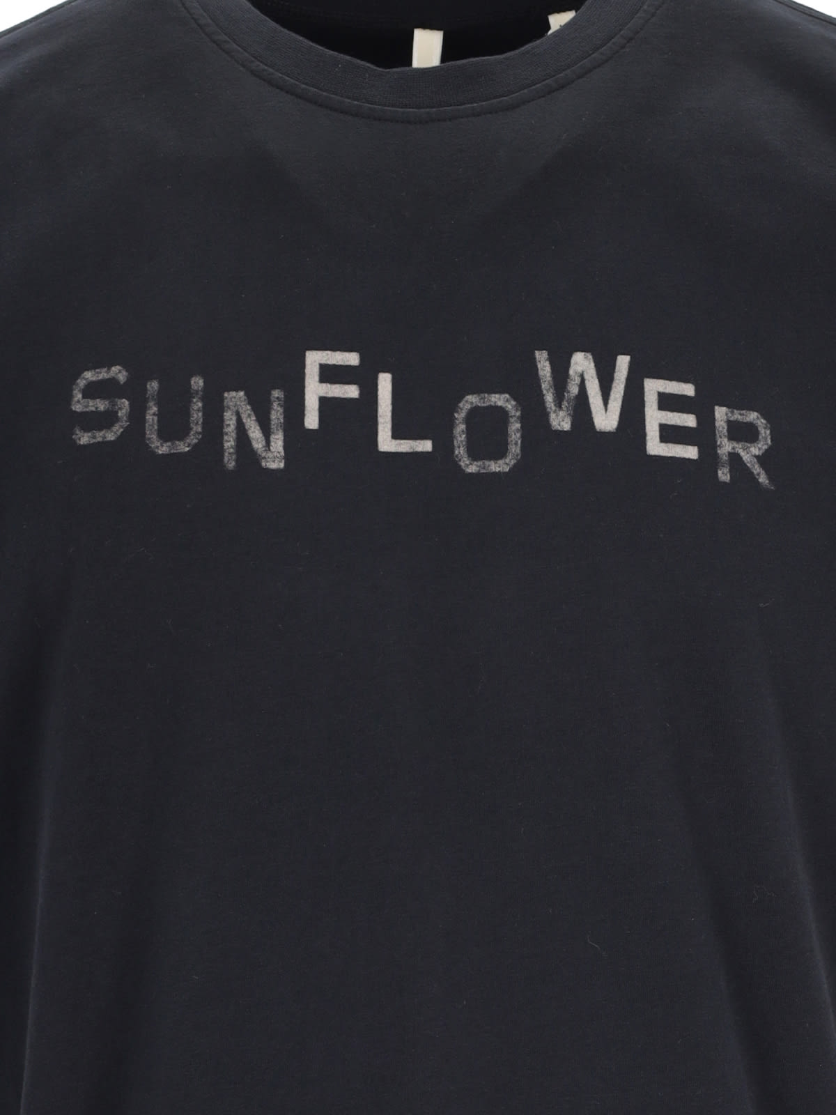 Shop Sunflower Logo T-shirt In Black