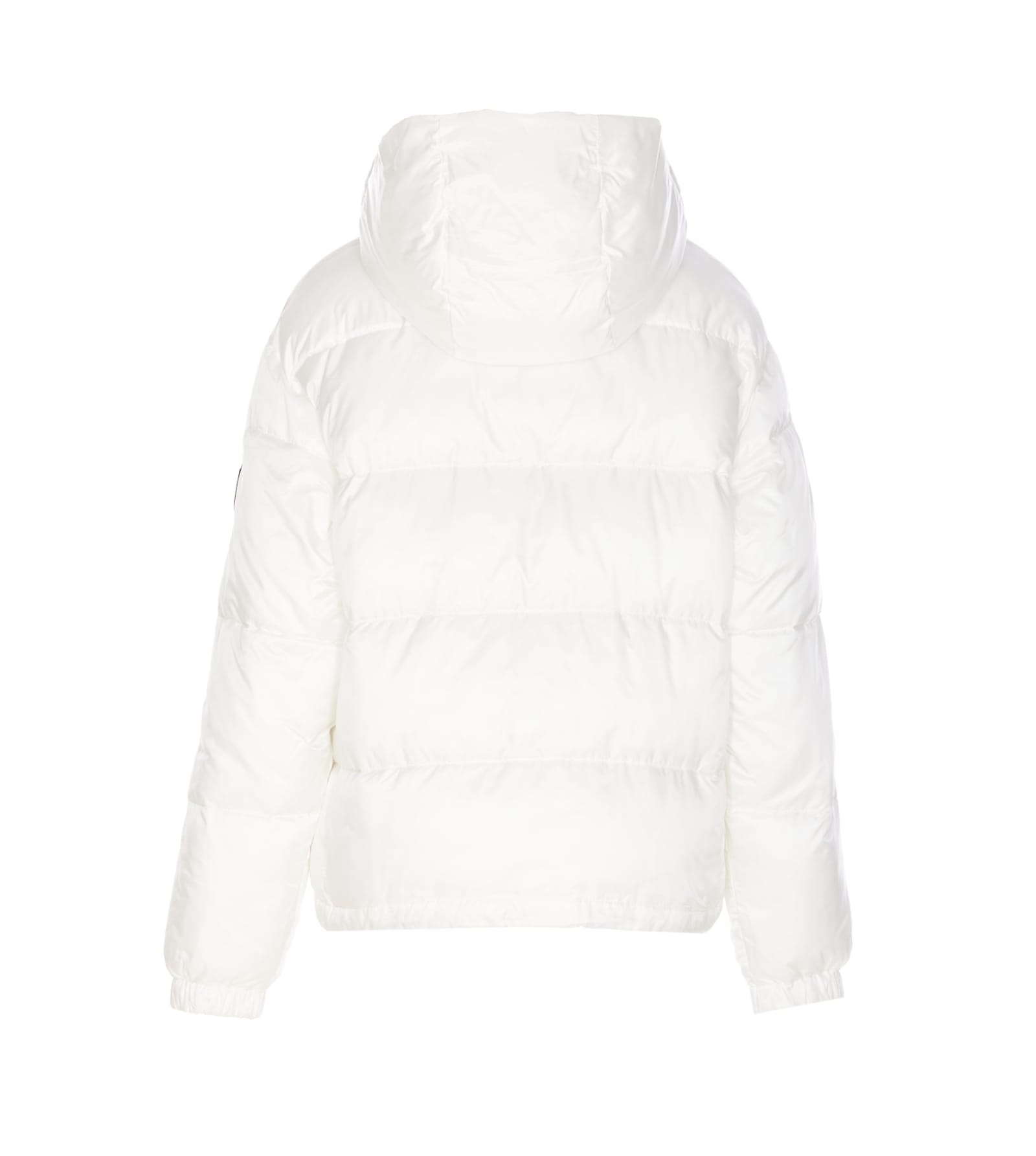 Shop Pinko Idrante Down Jacket In White