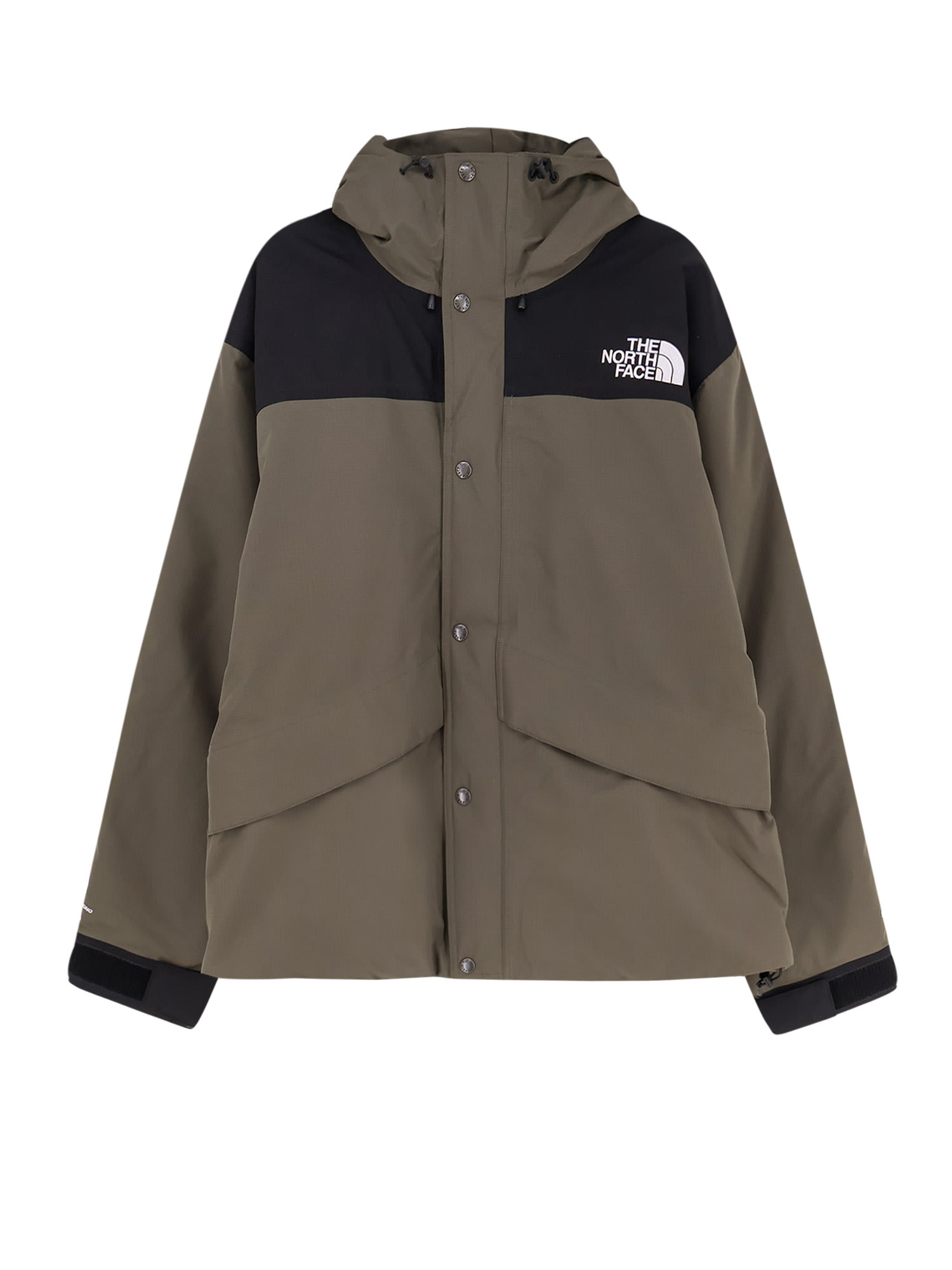 The North Face Versatile Down Jacket Adjustable Features In Gray