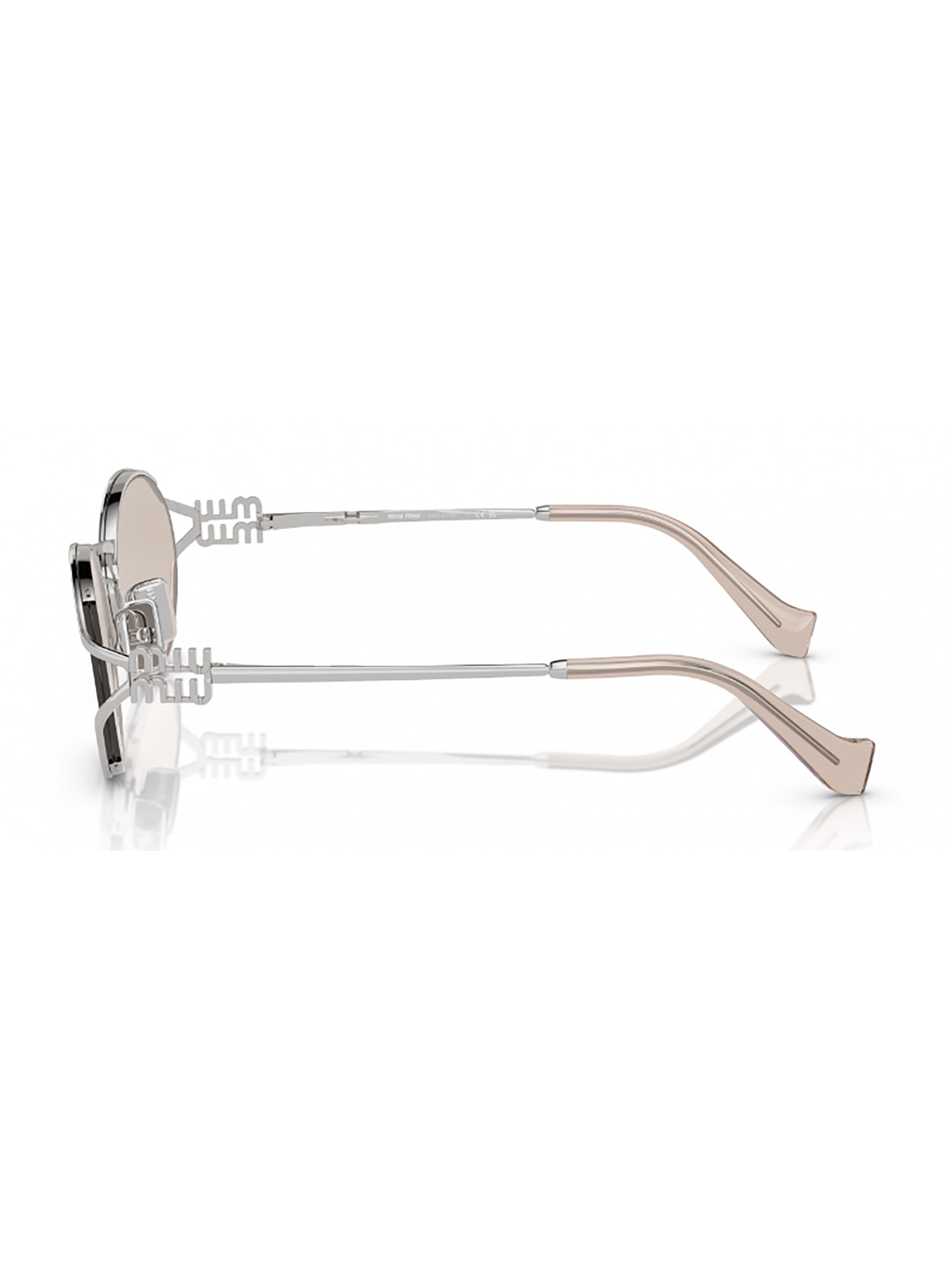 Miu Miu 52ys Sole Sunglasses In Brown